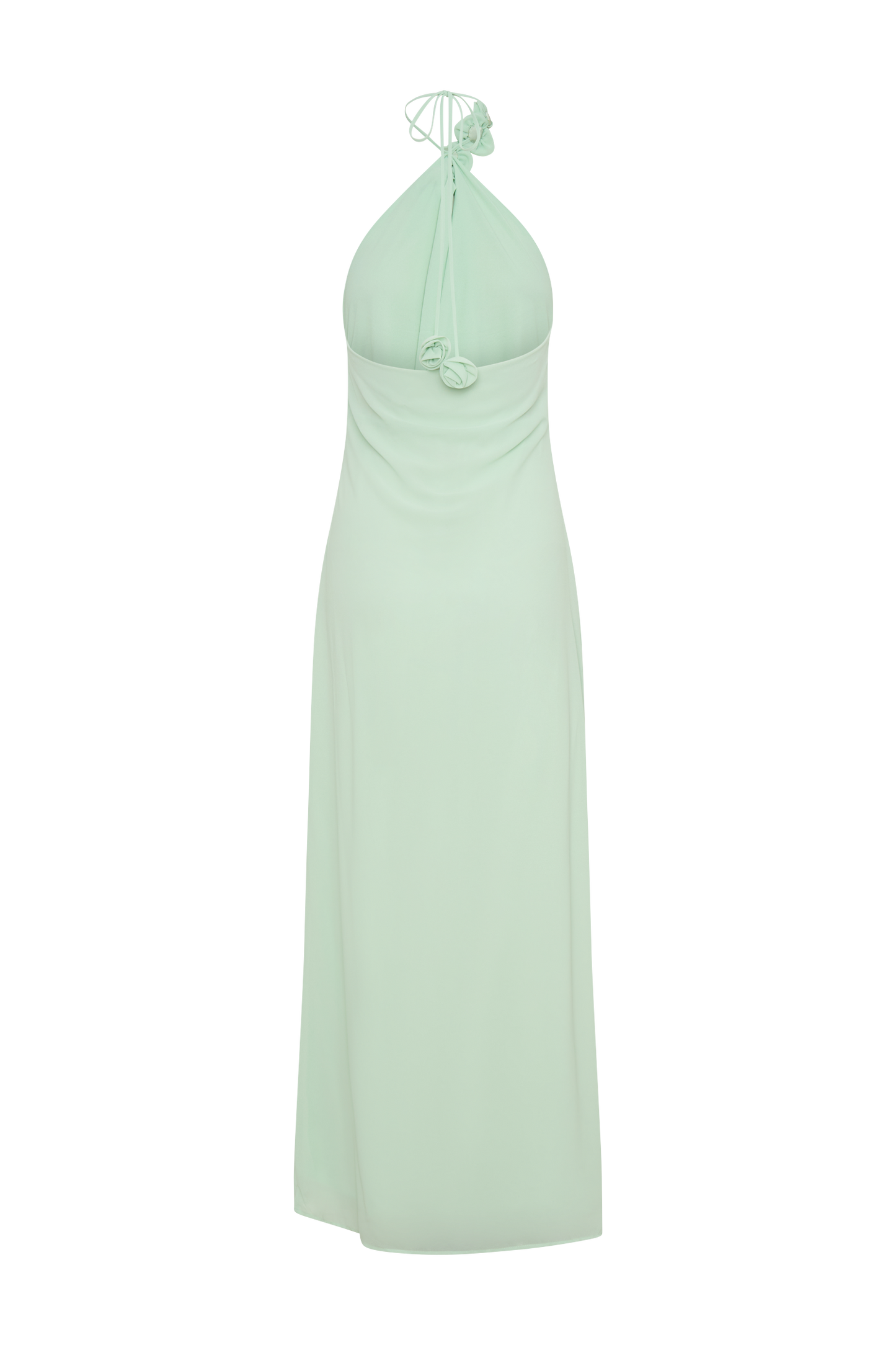 Rosalia Cowl Neck Maxi Dress - Sage
