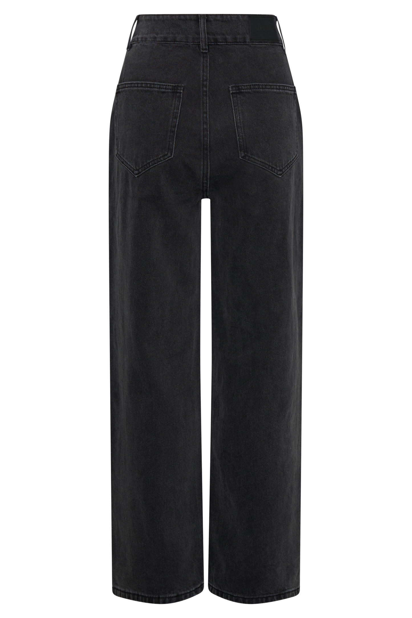 Roxy Wide Leg High Waist Denim Jeans - Washed Black