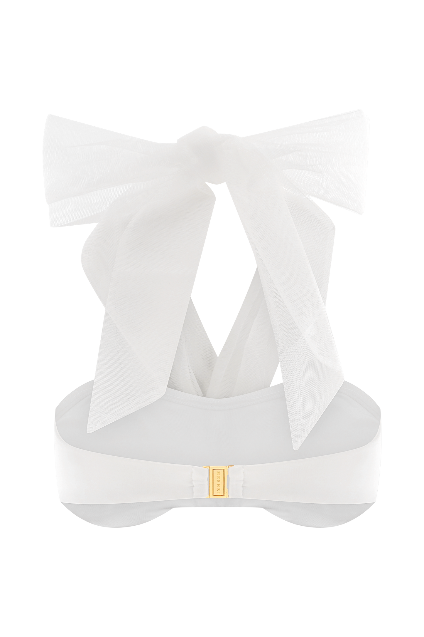 Sheryl Bow Bikini Top - Ivory