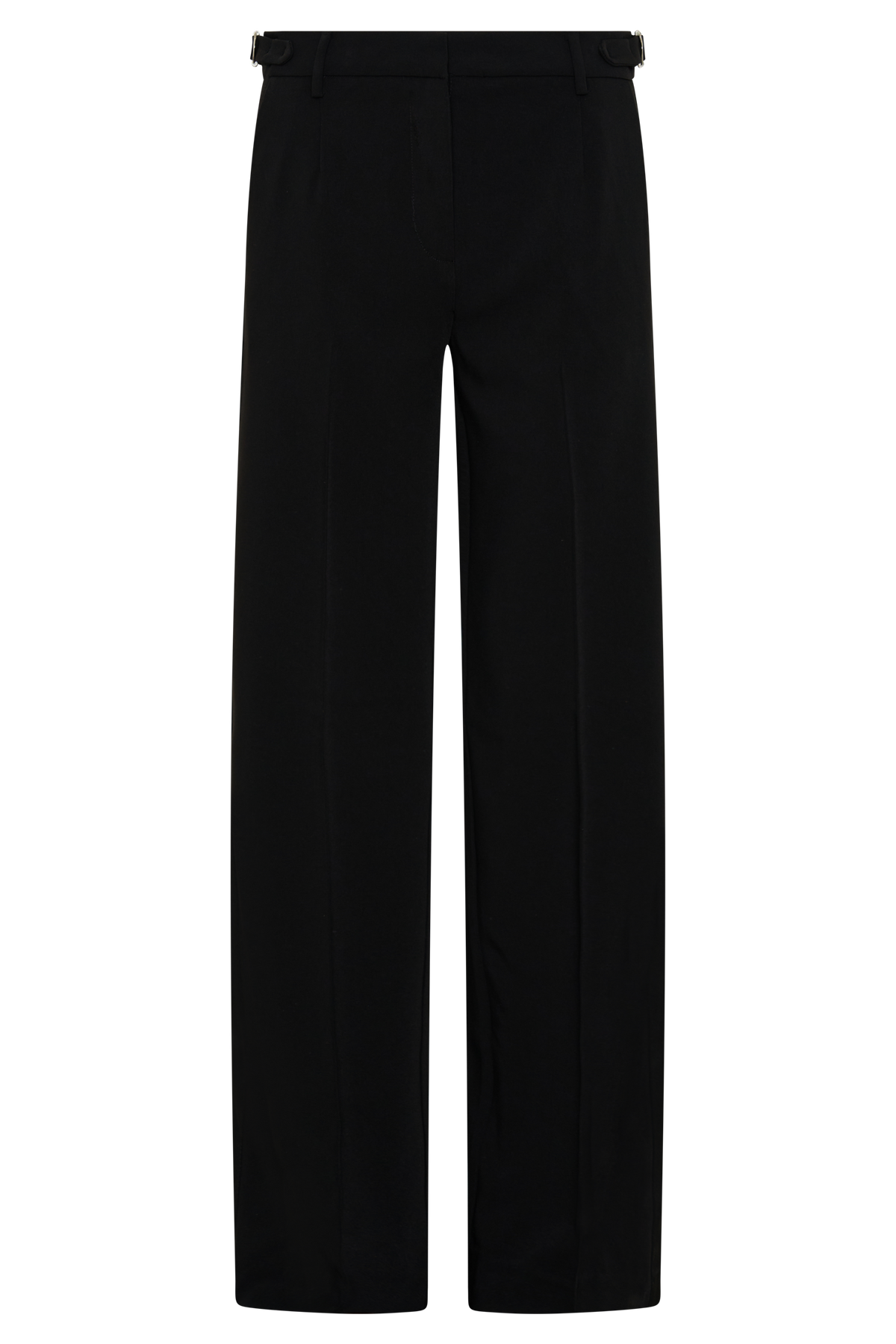 Theodora Straight Leg Pants - Black