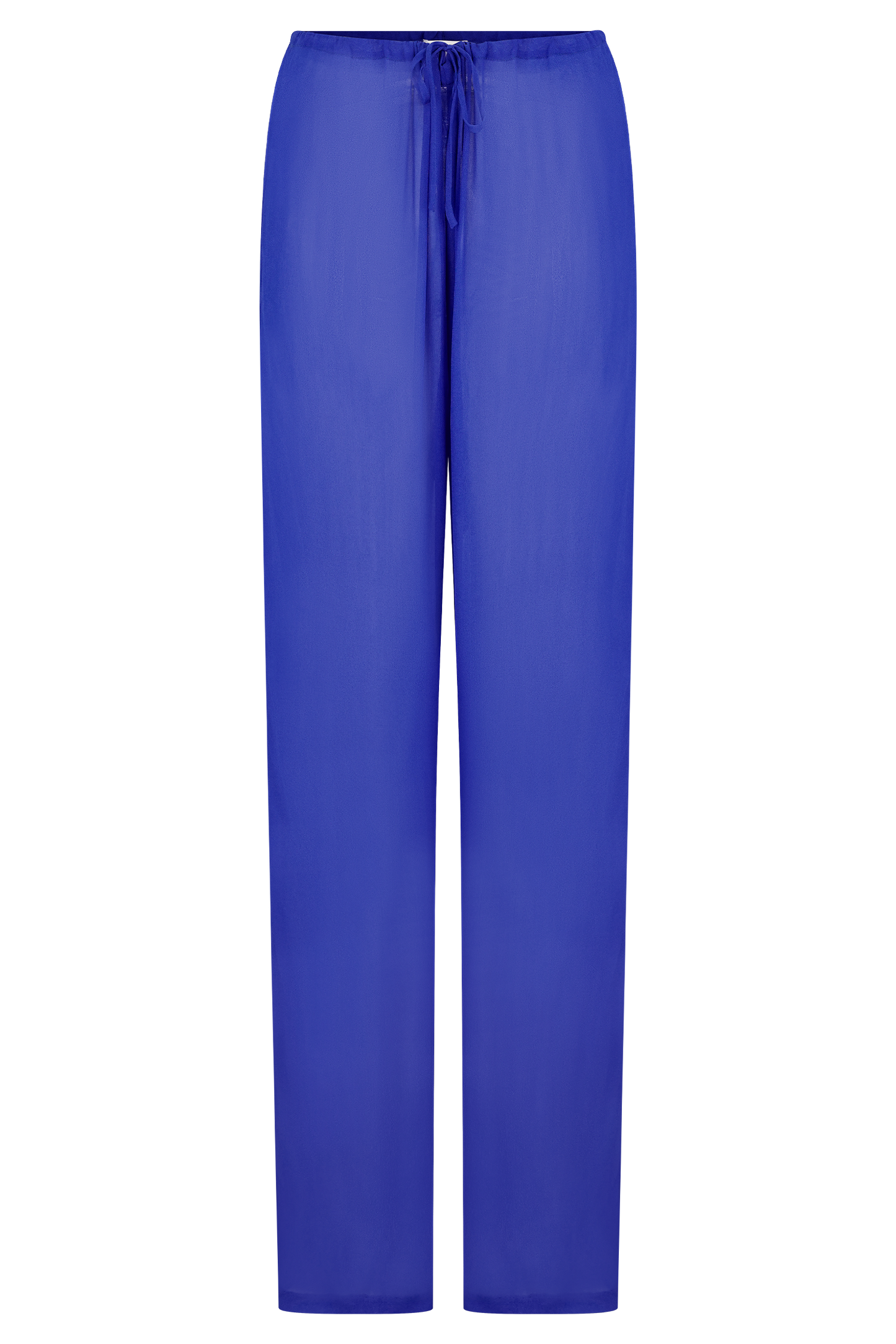 Tonya Sheer Straight Leg Pant - Cobalt Blue