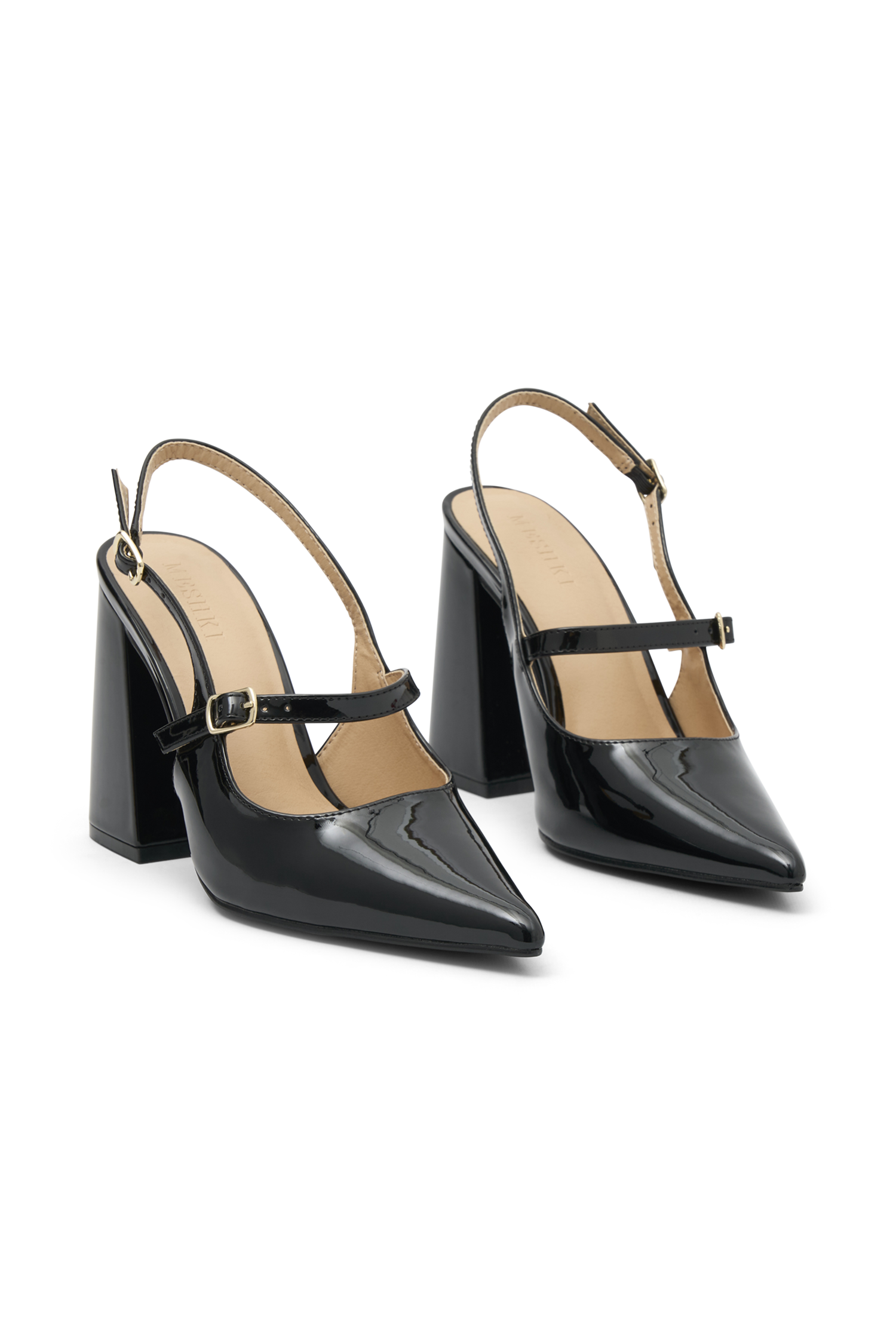 Valerie Pointed Heels - Black #6