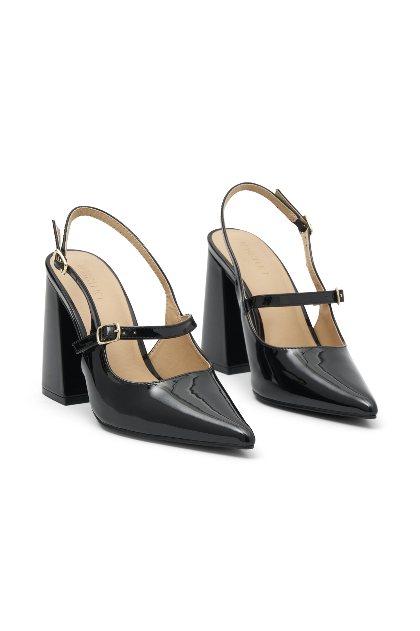 Valerie Pointed Heels - Black