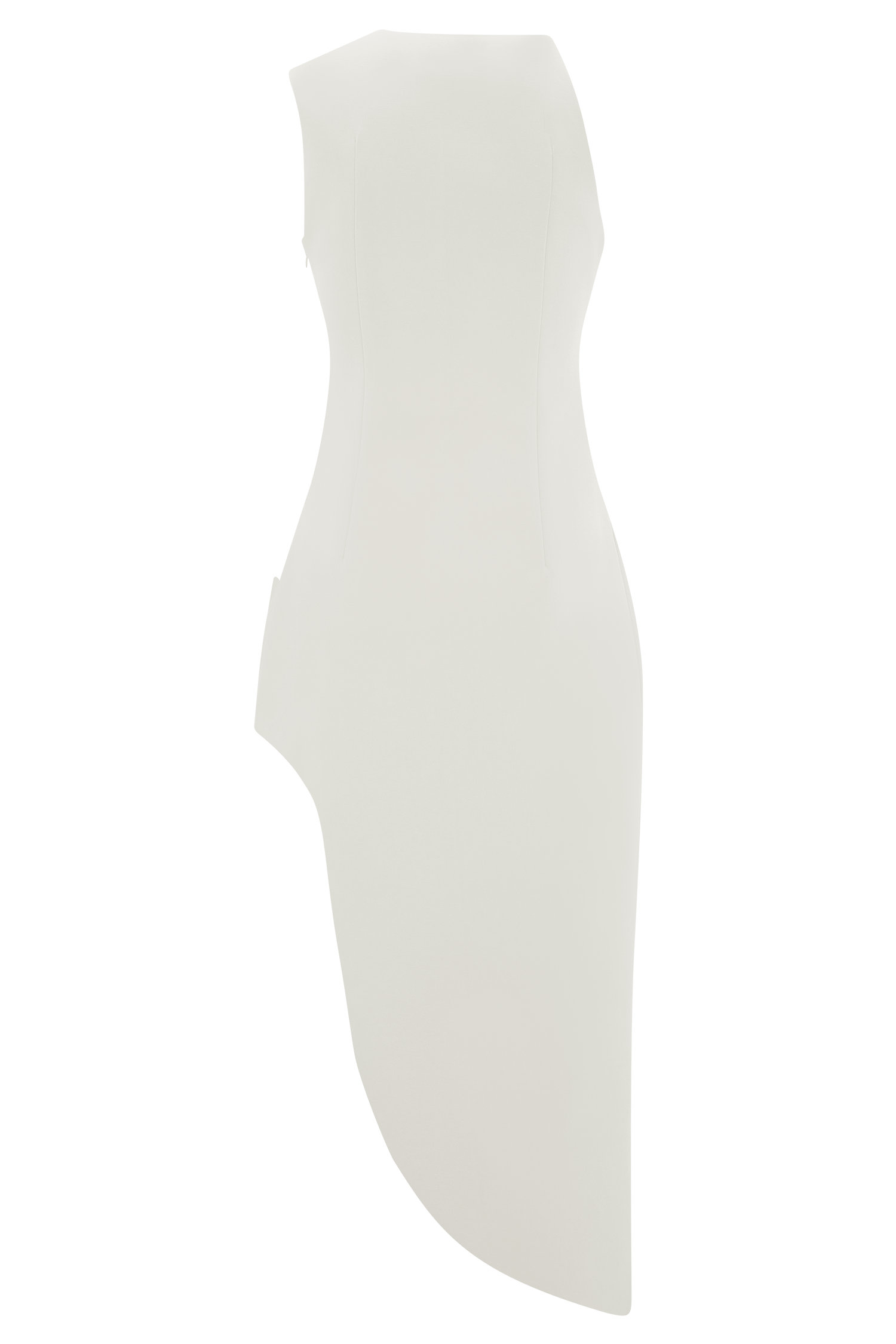 Virginia Suiting Embroidered Midi Dress - White #7