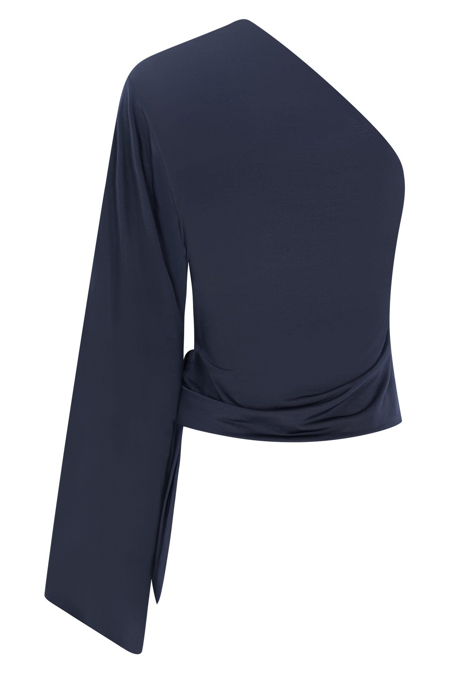 Vivica Slinky One Shoulder Top - Midnight Navy