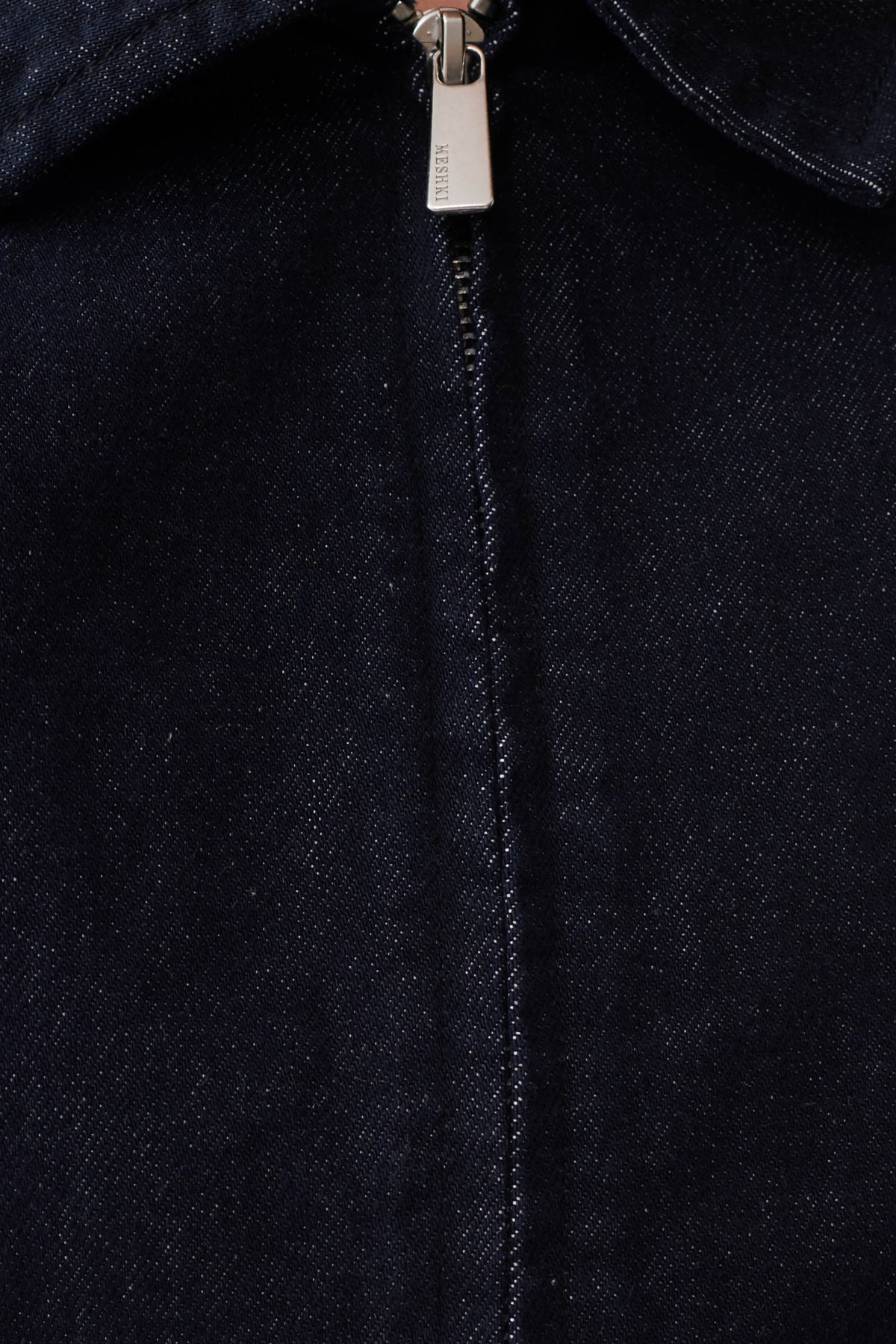 Mariah Denim Zip Jacket - Dark Indigo