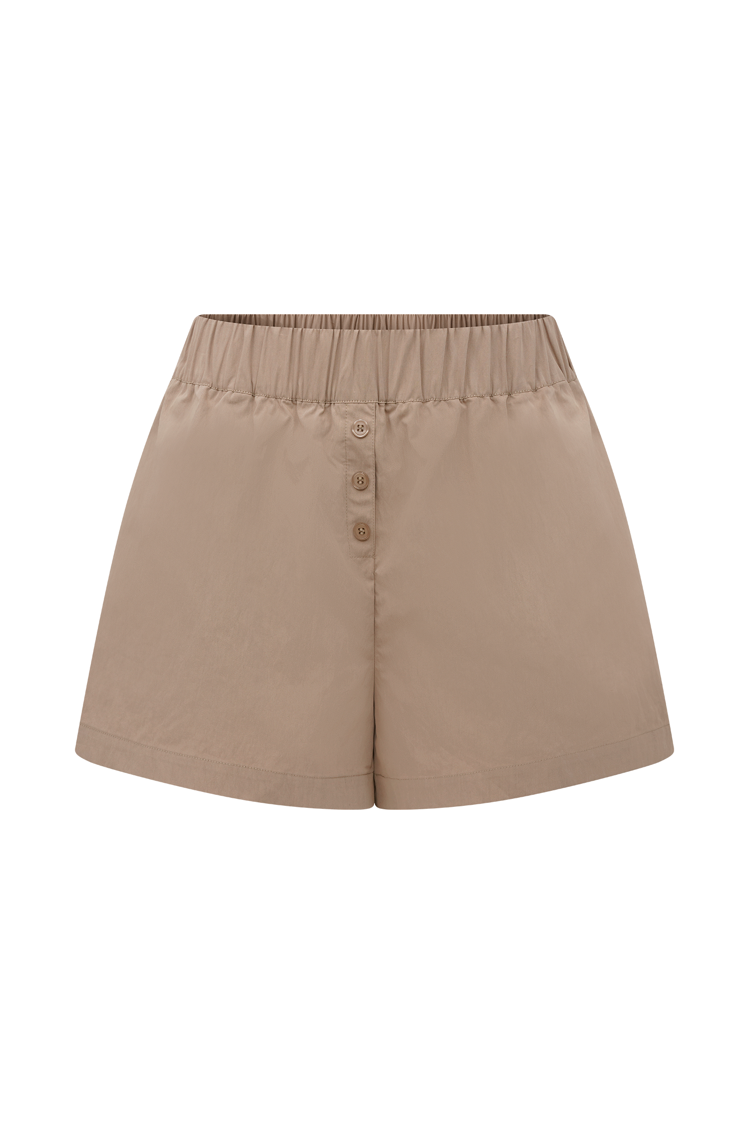 Johanna Cotton Relaxed Shorts - Sand #11
