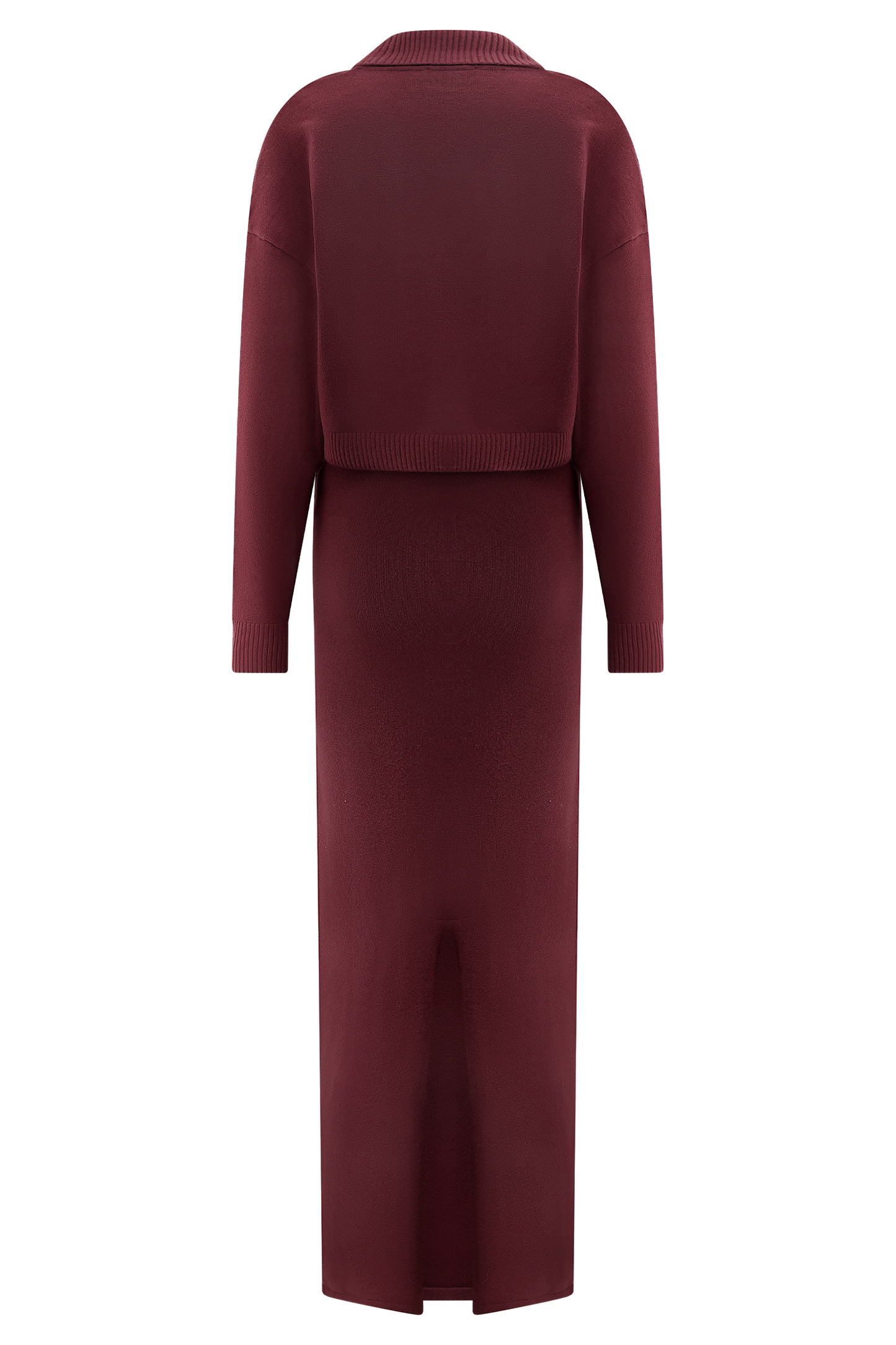 Kingston Knit Maxi Dress - Merlot