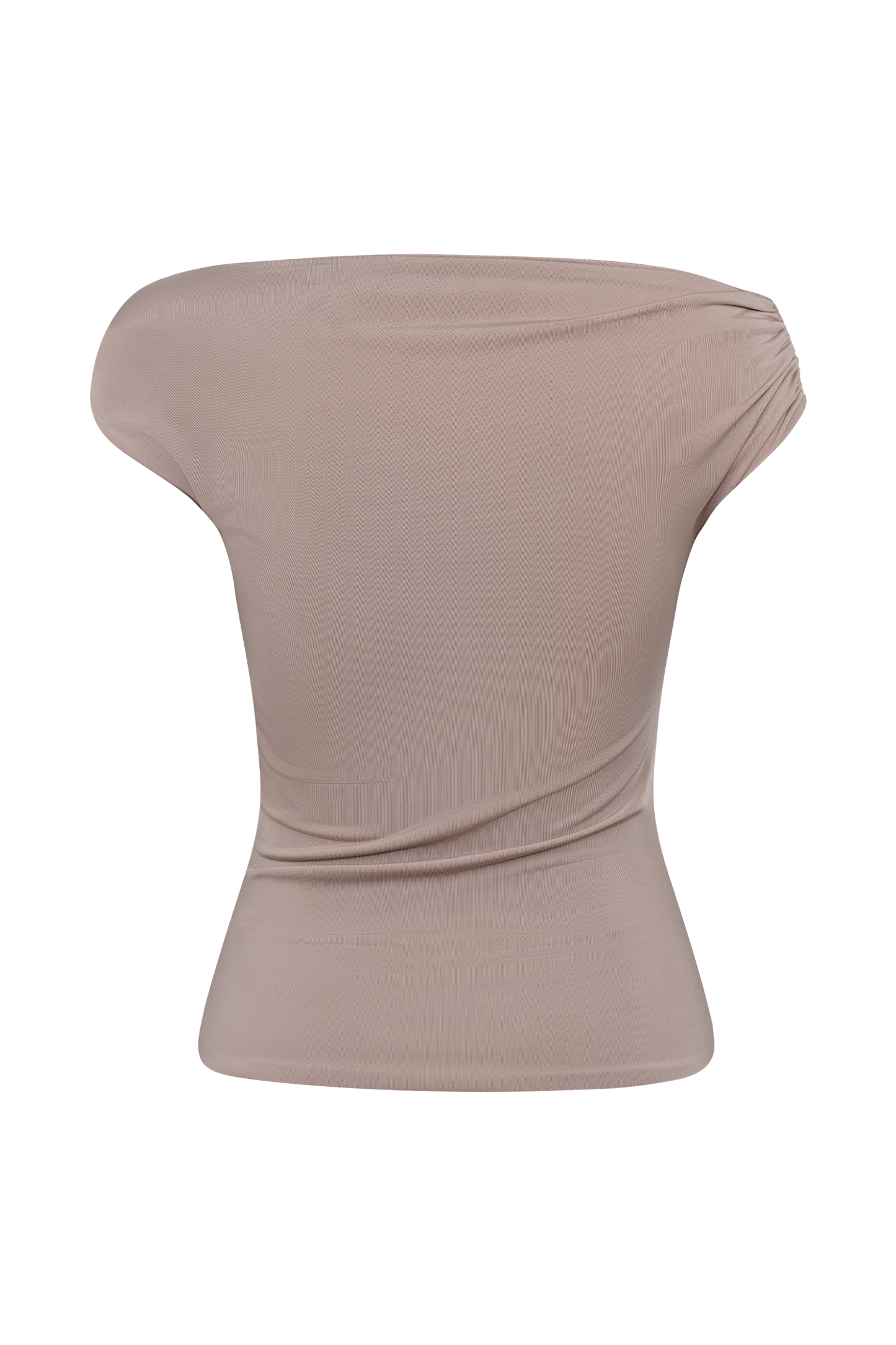 Kinsley Slinky Top With Hardware - Taupe