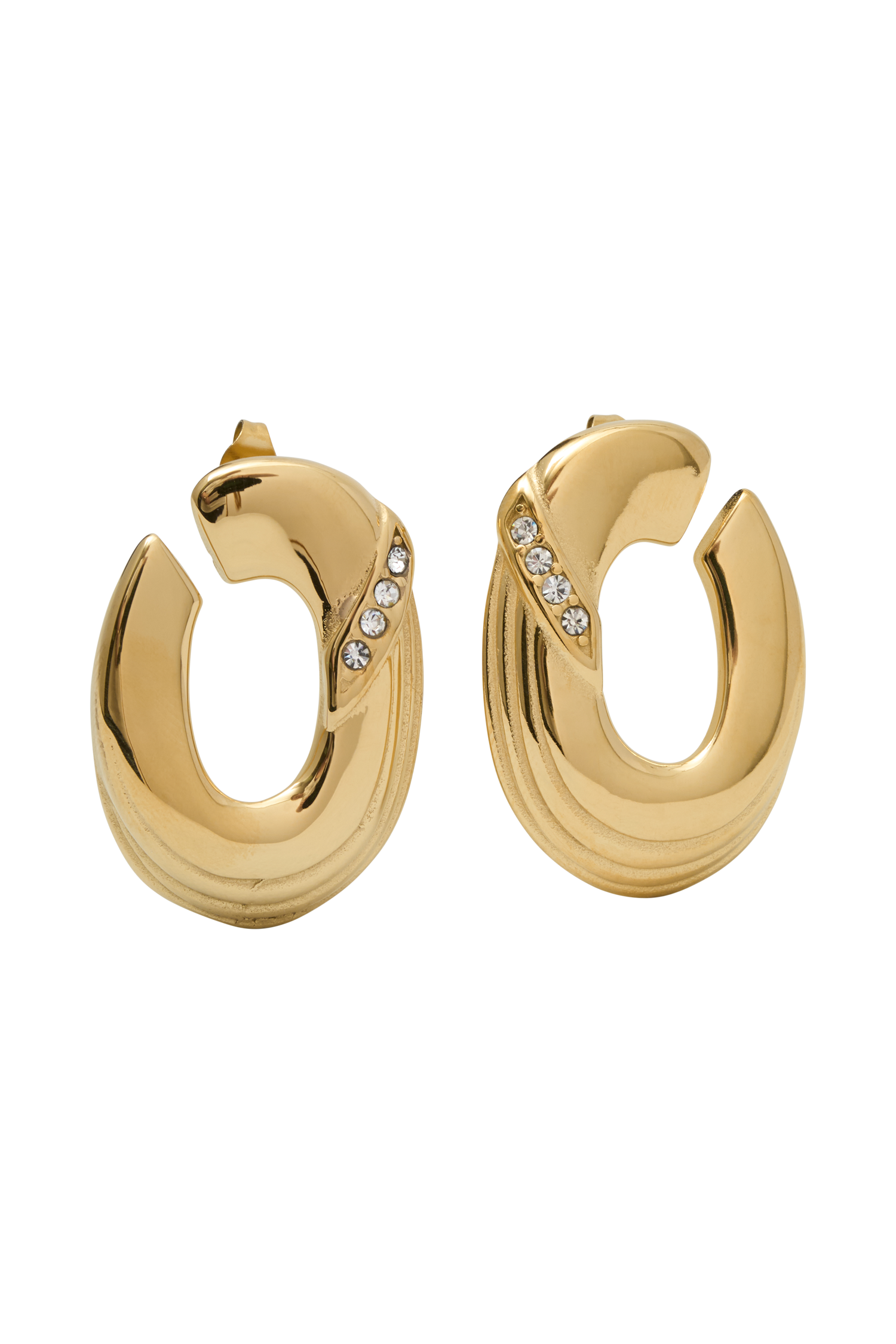 Lennon Hoop Earrings - Gold #7