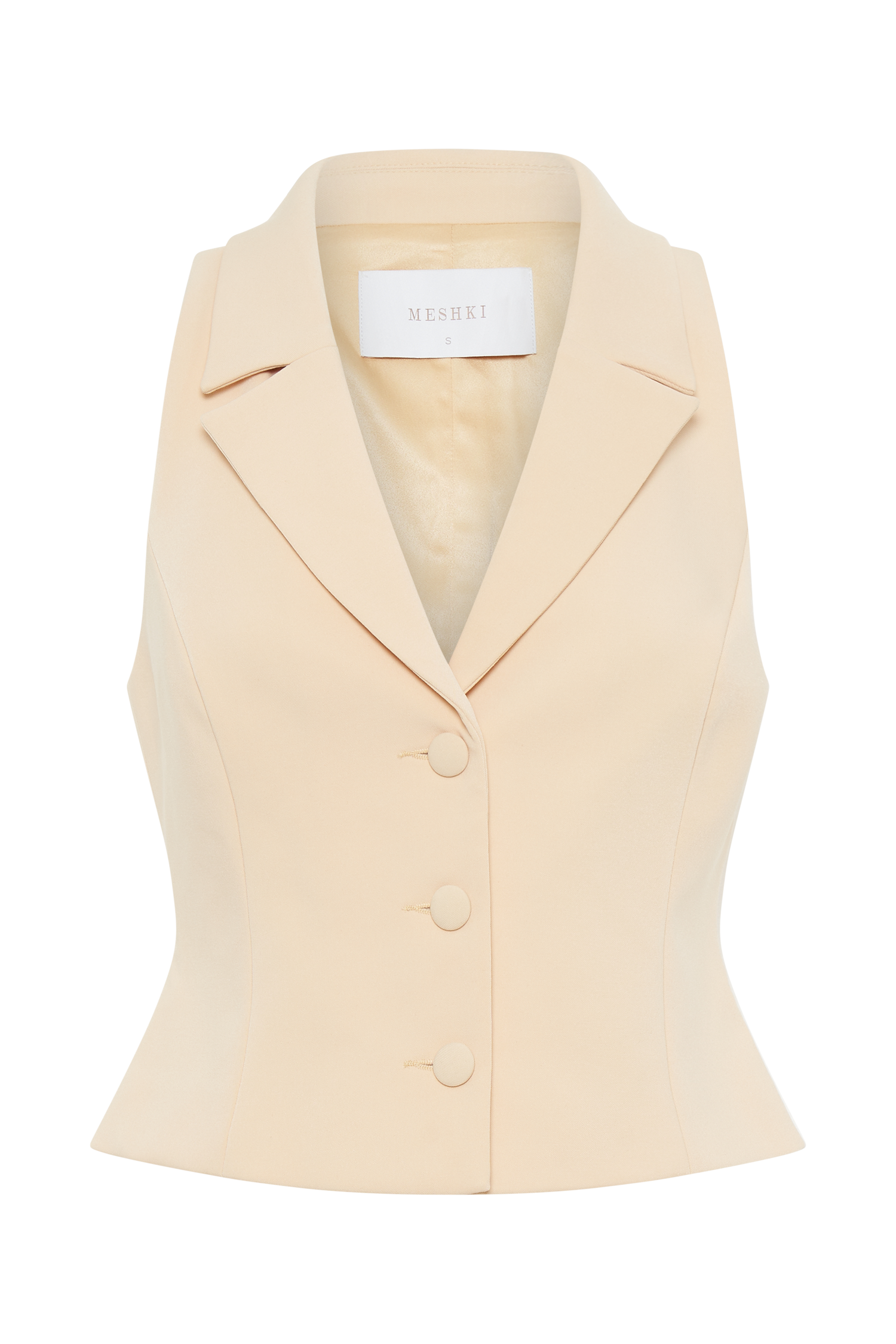 Mura Suiting Vest - Peach #9