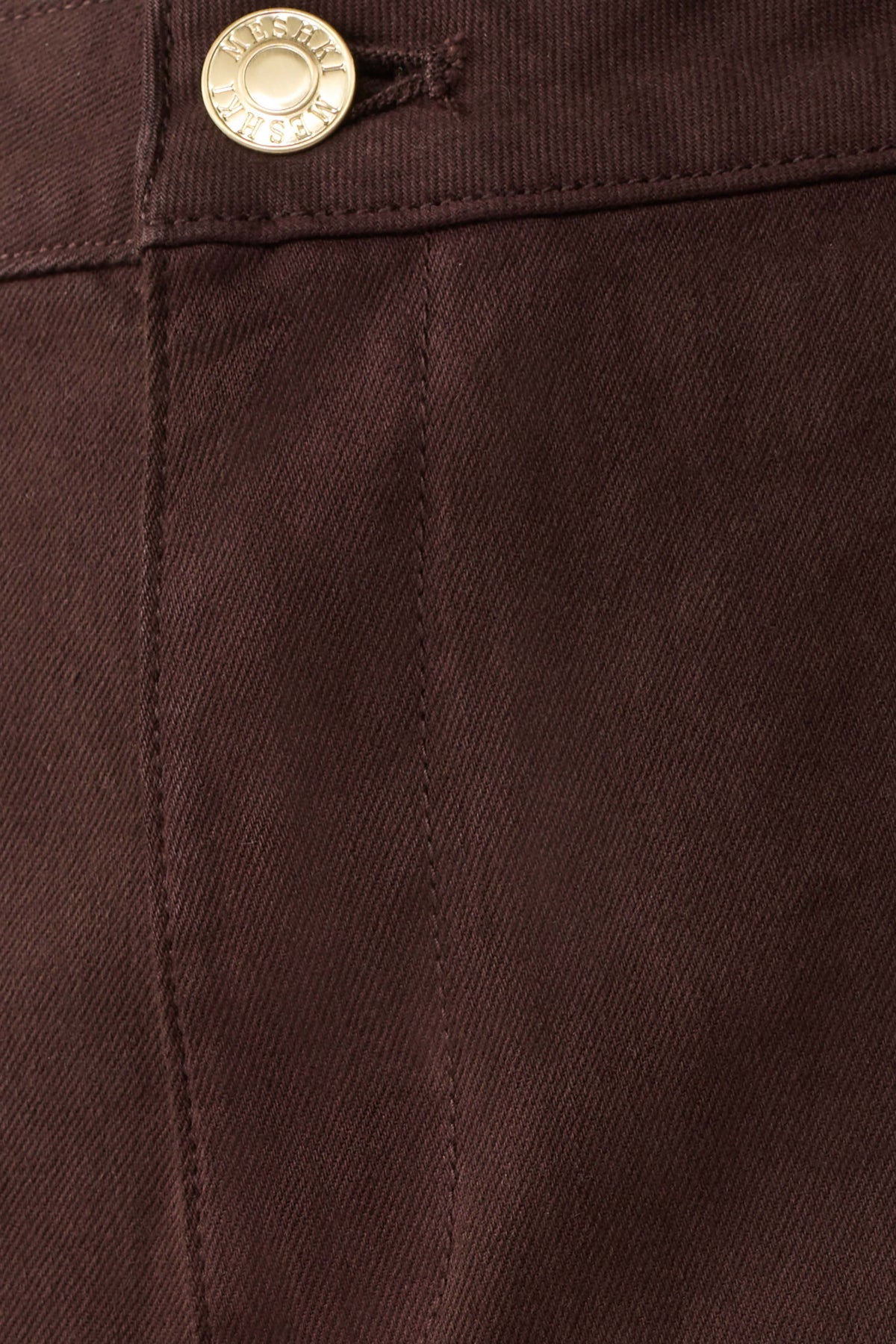 Mary Denim Capris - Chocolate