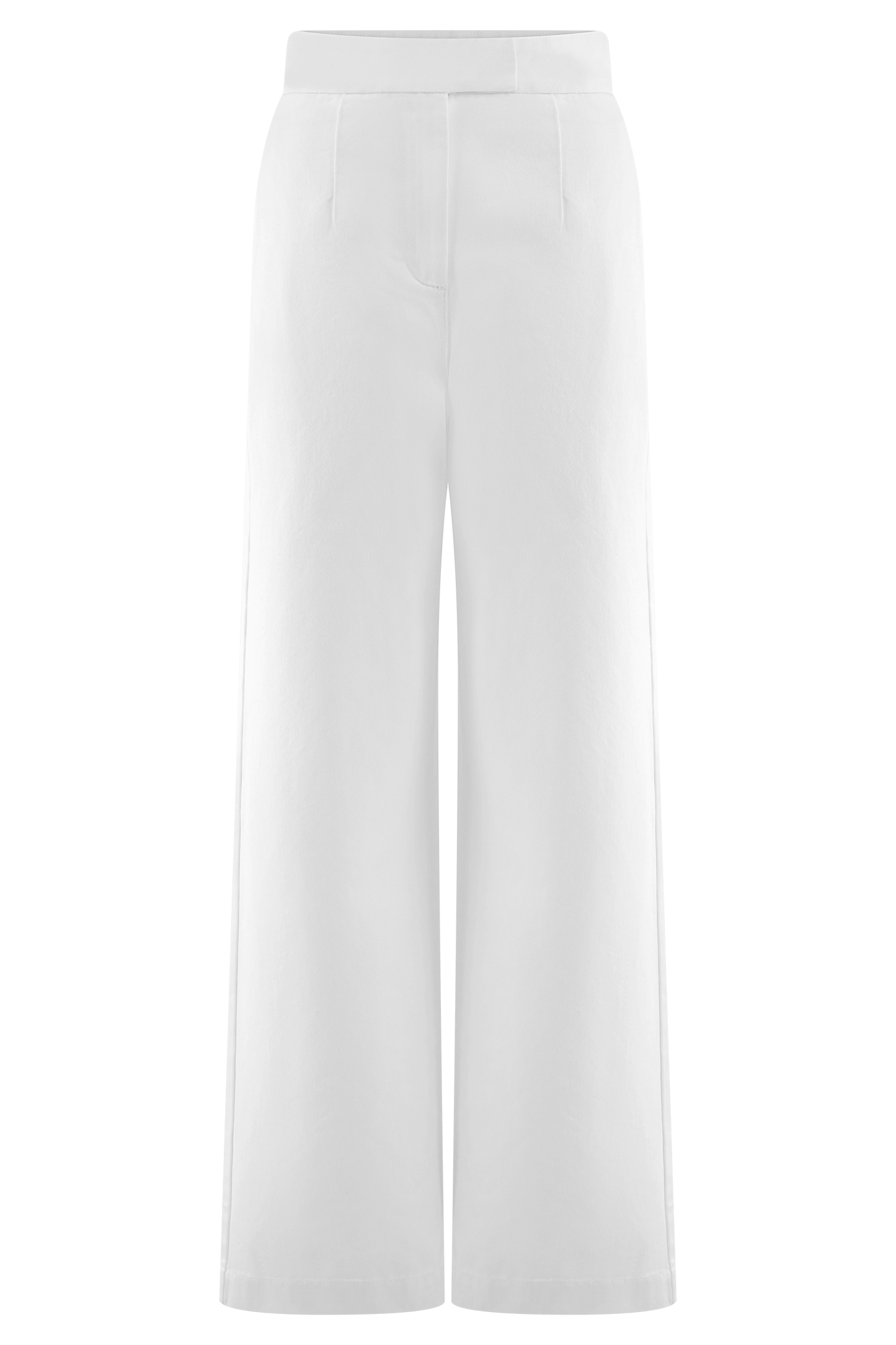 Rayne Wide Leg Denim Jeans - White