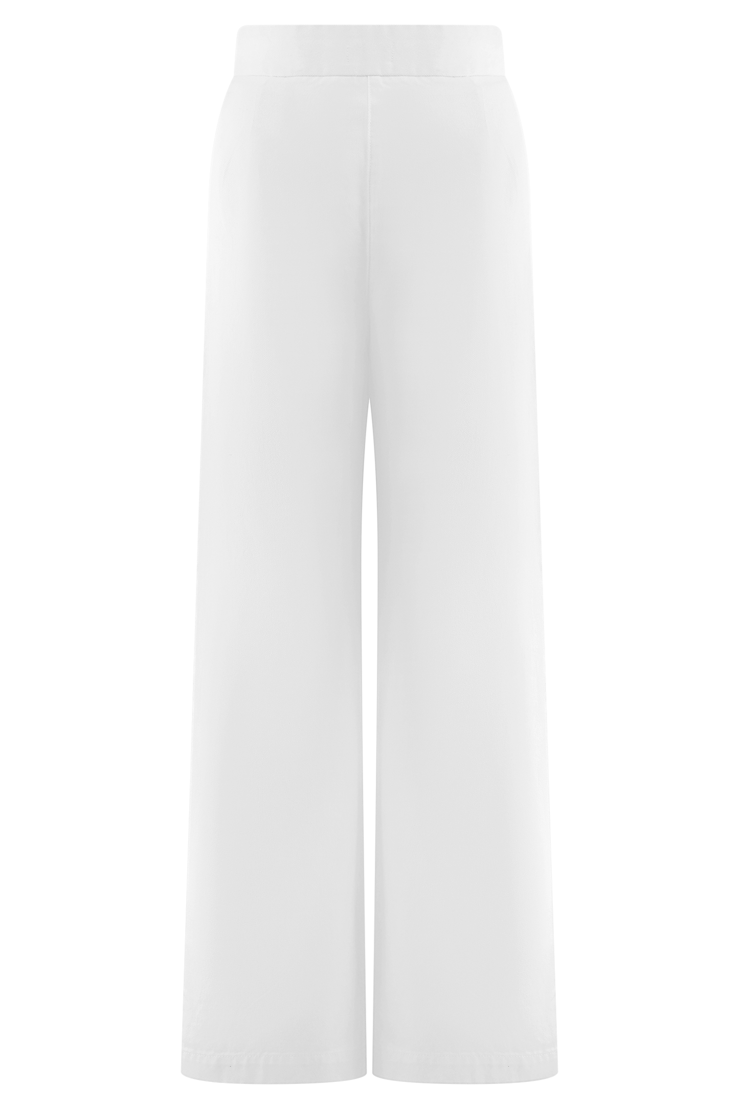 Rayne Wide Leg Denim Jeans - White