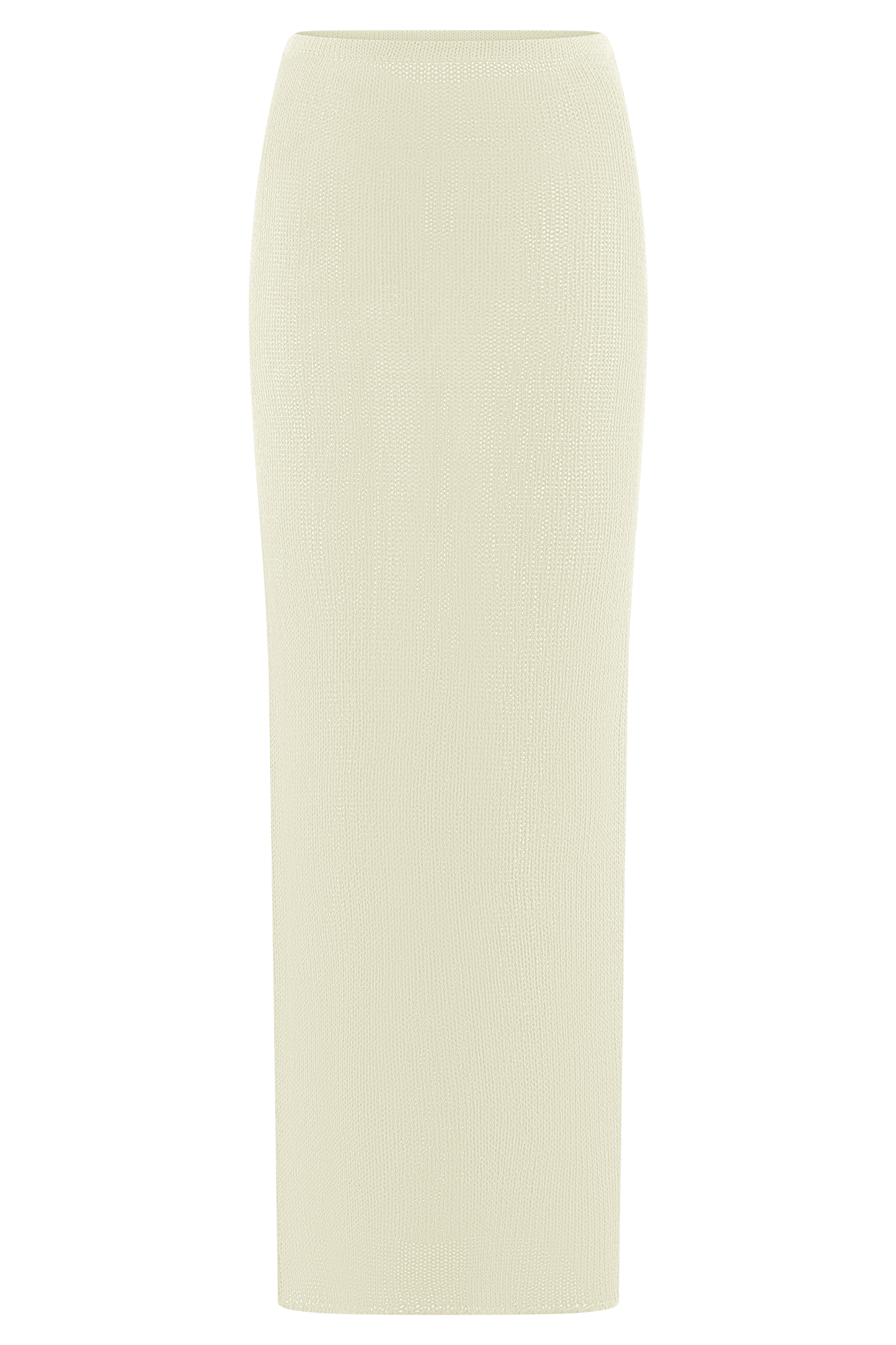 Reagan Knit Maxi Skirt - White