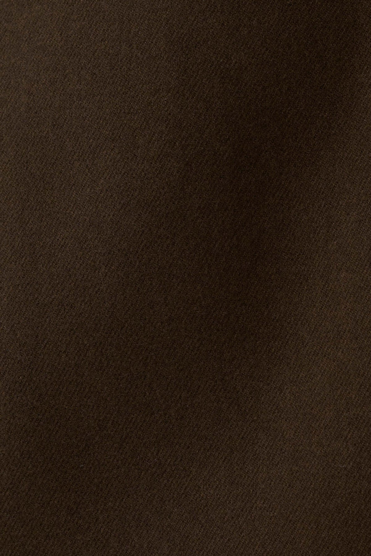 Jemima Wool Blend Mini Skirt - Chocolate
