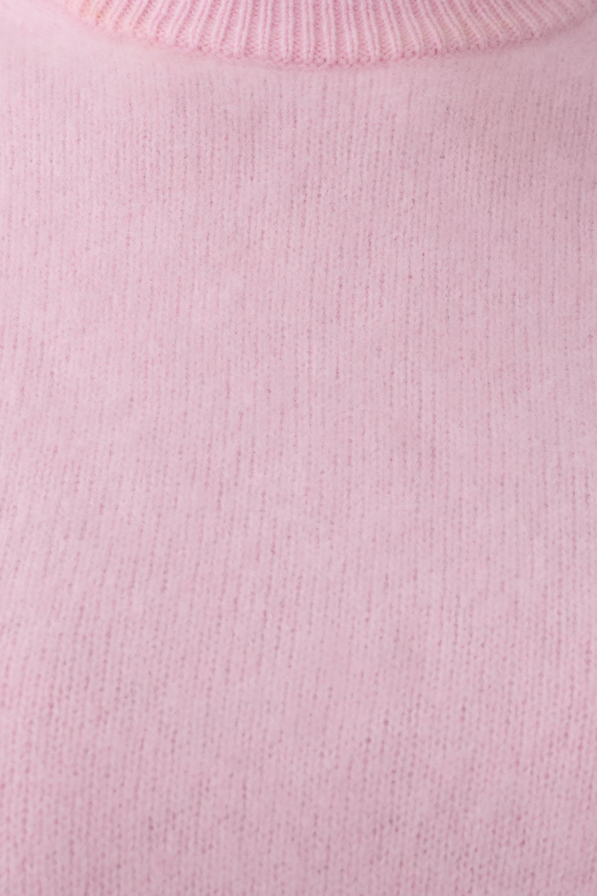 Viviane Fluffy Knit Jumper - Baby Pink
