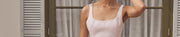 Image of pink tweed sleeveless mini dress