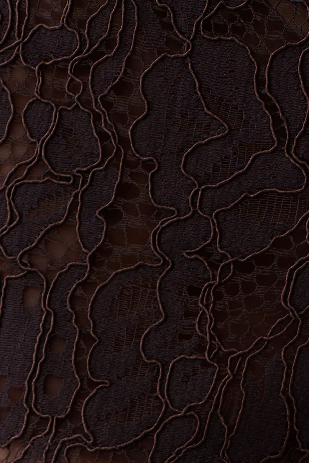 Gigi Lace Mini Shorts - Dark Chocolate #9