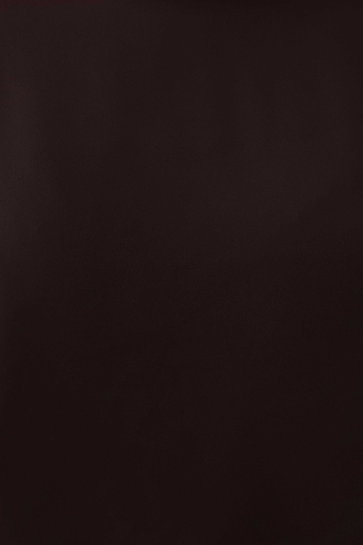 Harlyn Shoulder Pad Short Sleeve Satin Top - Dark Chocolate #9