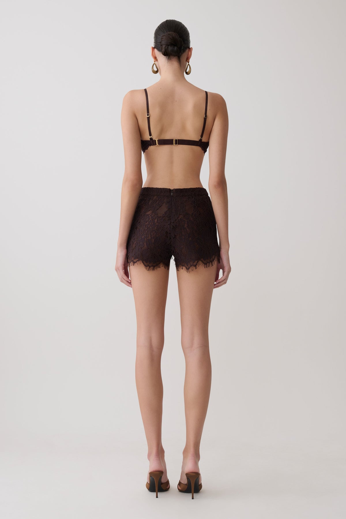 Gigi Lace Bralette - Dark Chocolate #6