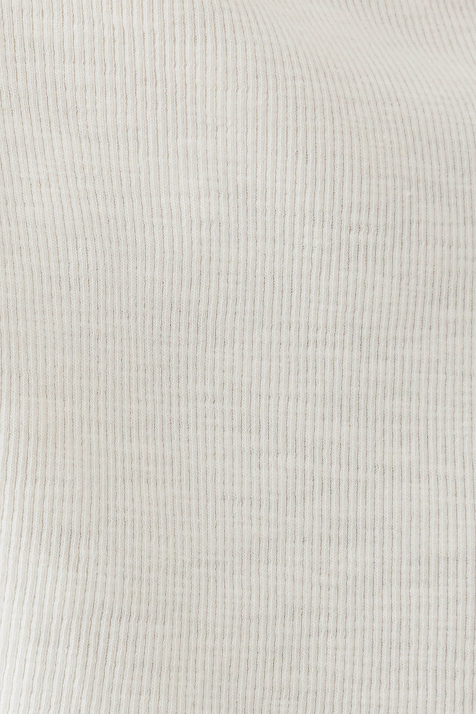 Analisa Button Down Long Sleeve Top - Ivory #6
