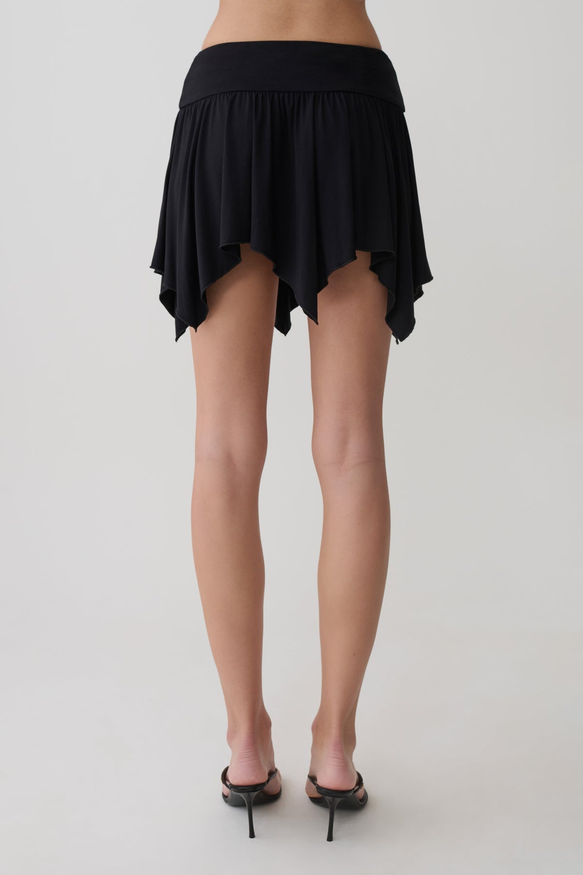 Ambrose Hankie Mini Skirt - Black #7