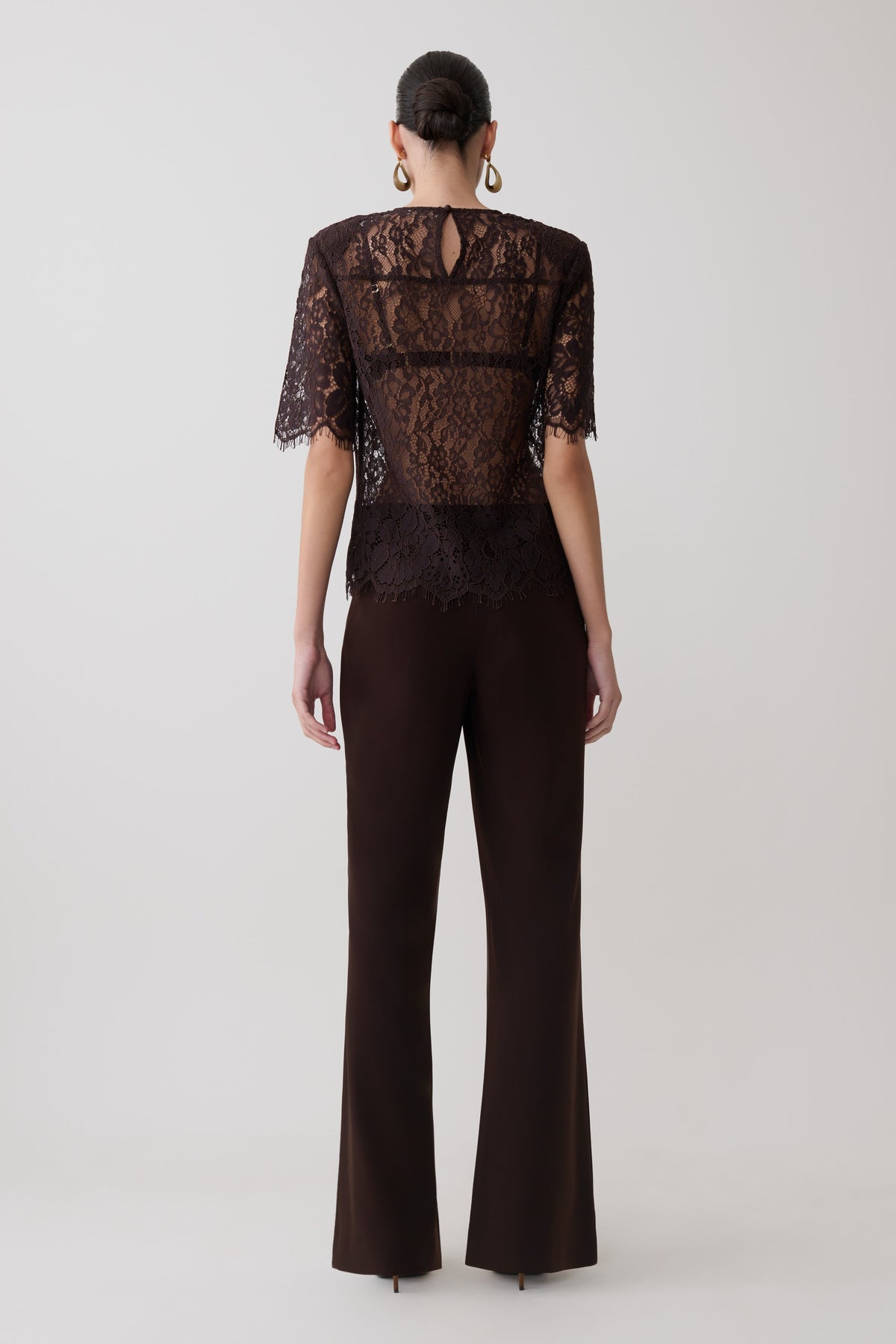 Gigi Lace Bralette - Dark Chocolate #9