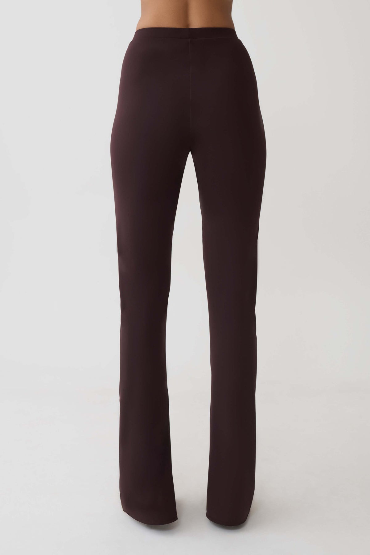Fletcher Skinny Flare Pants - Chocolate