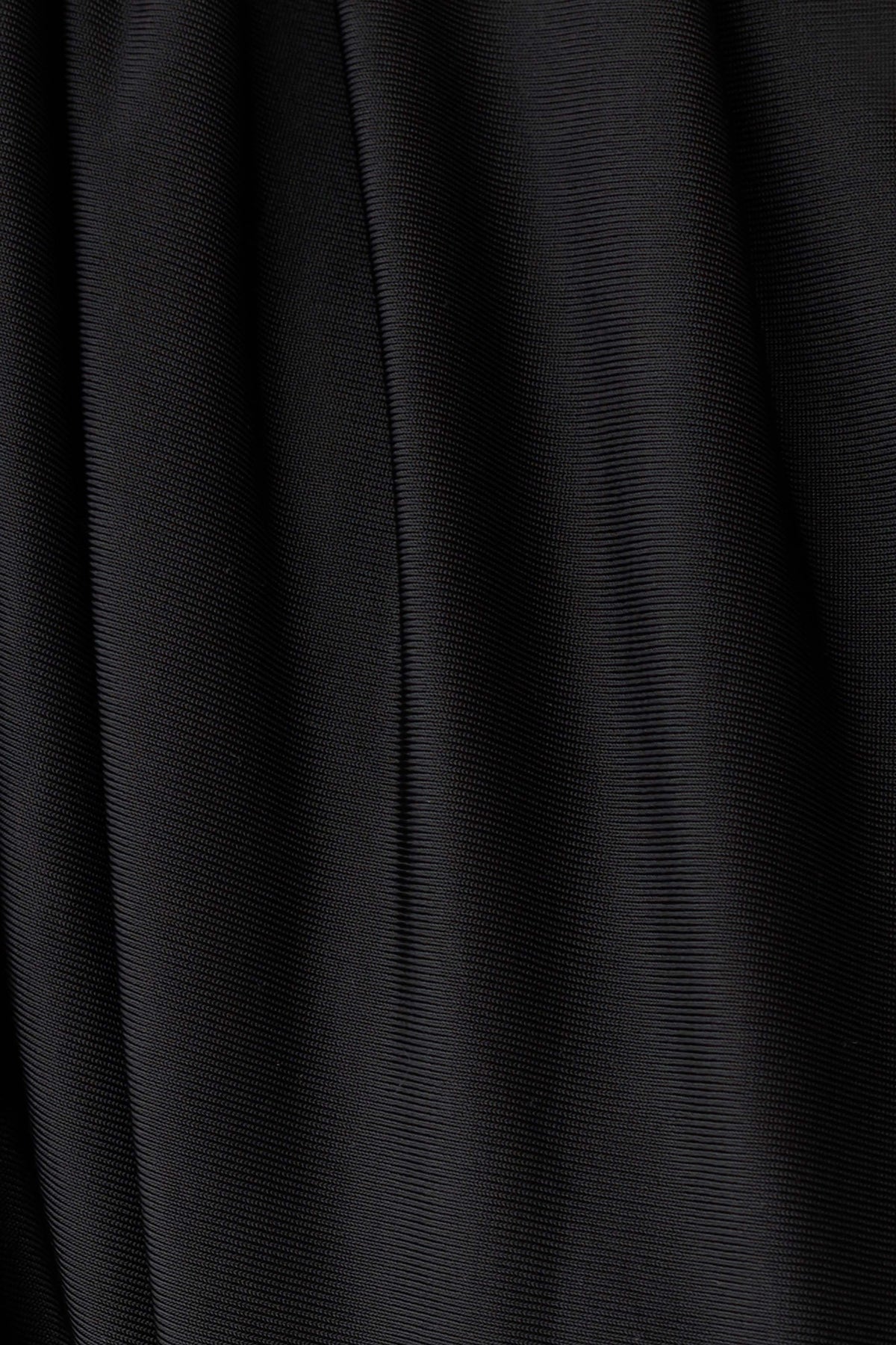 Ren Cowl Long Sleeve Slinky Bodysuit - Black #7