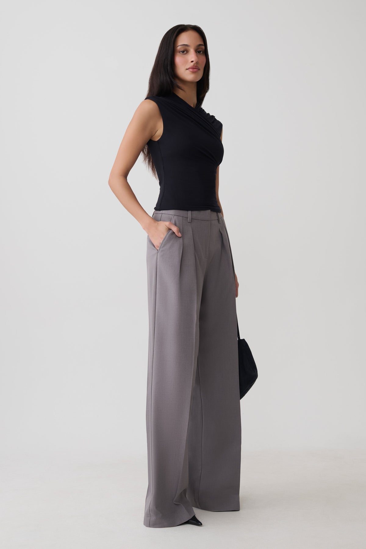 Kilo Crossover Jersey Top - Black #3