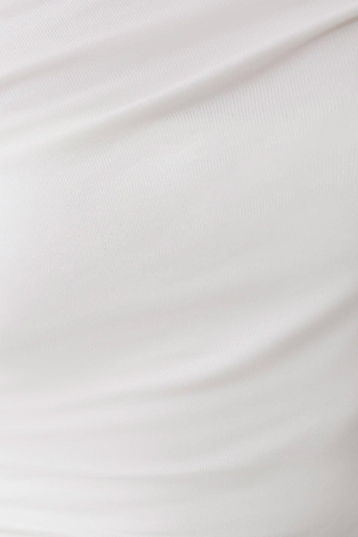 Corinna Modal One Shoulder Midi Dress - White