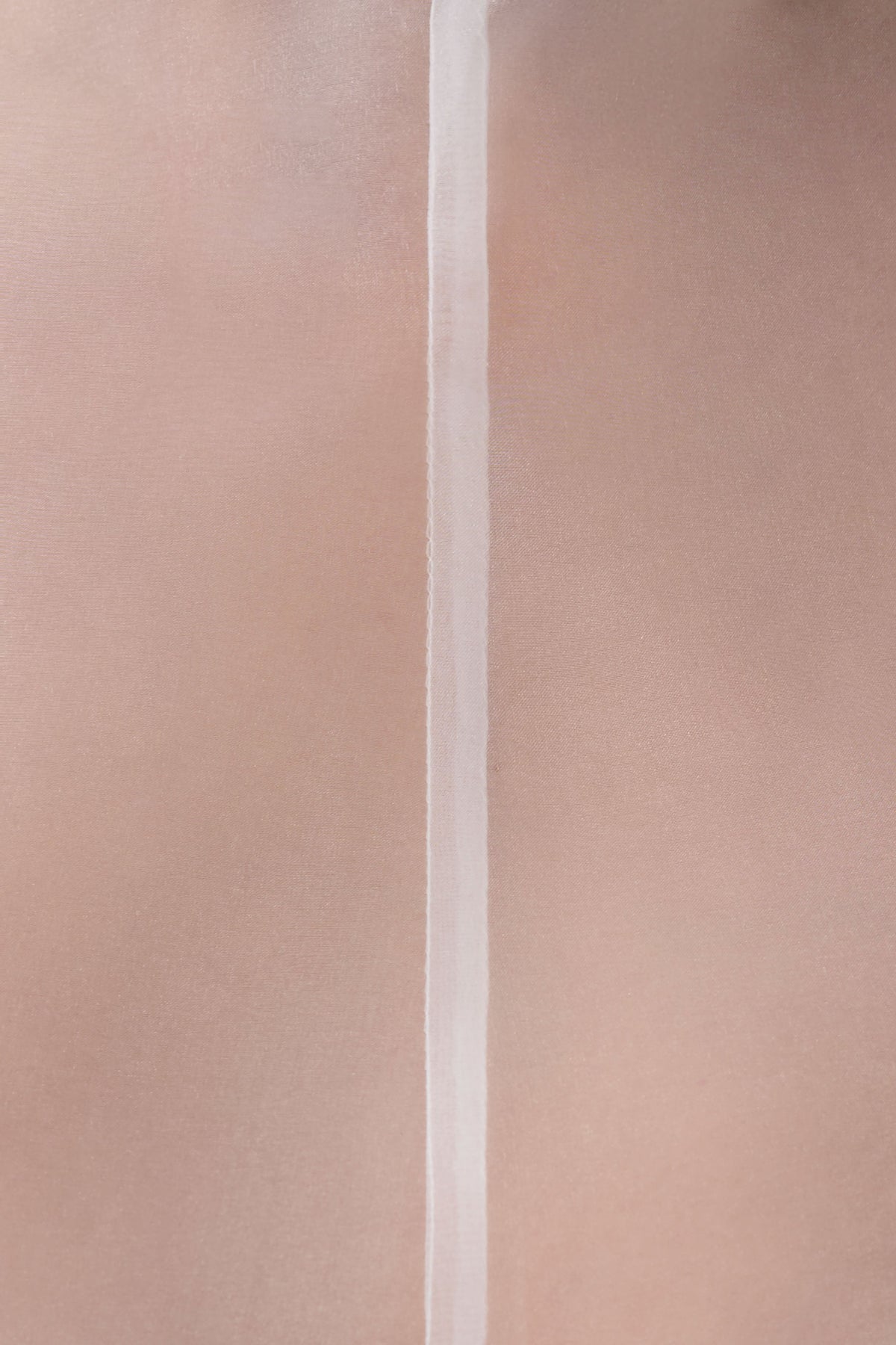 Lillian High Neck Sheer Sleeveless Top - White #7