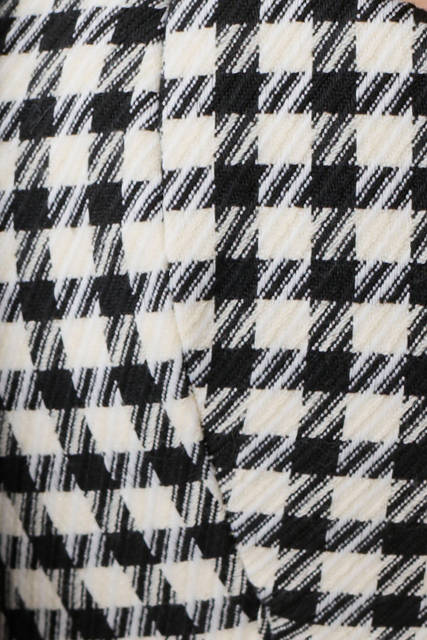 Amelie Tweed Bralette - Houndstooth
