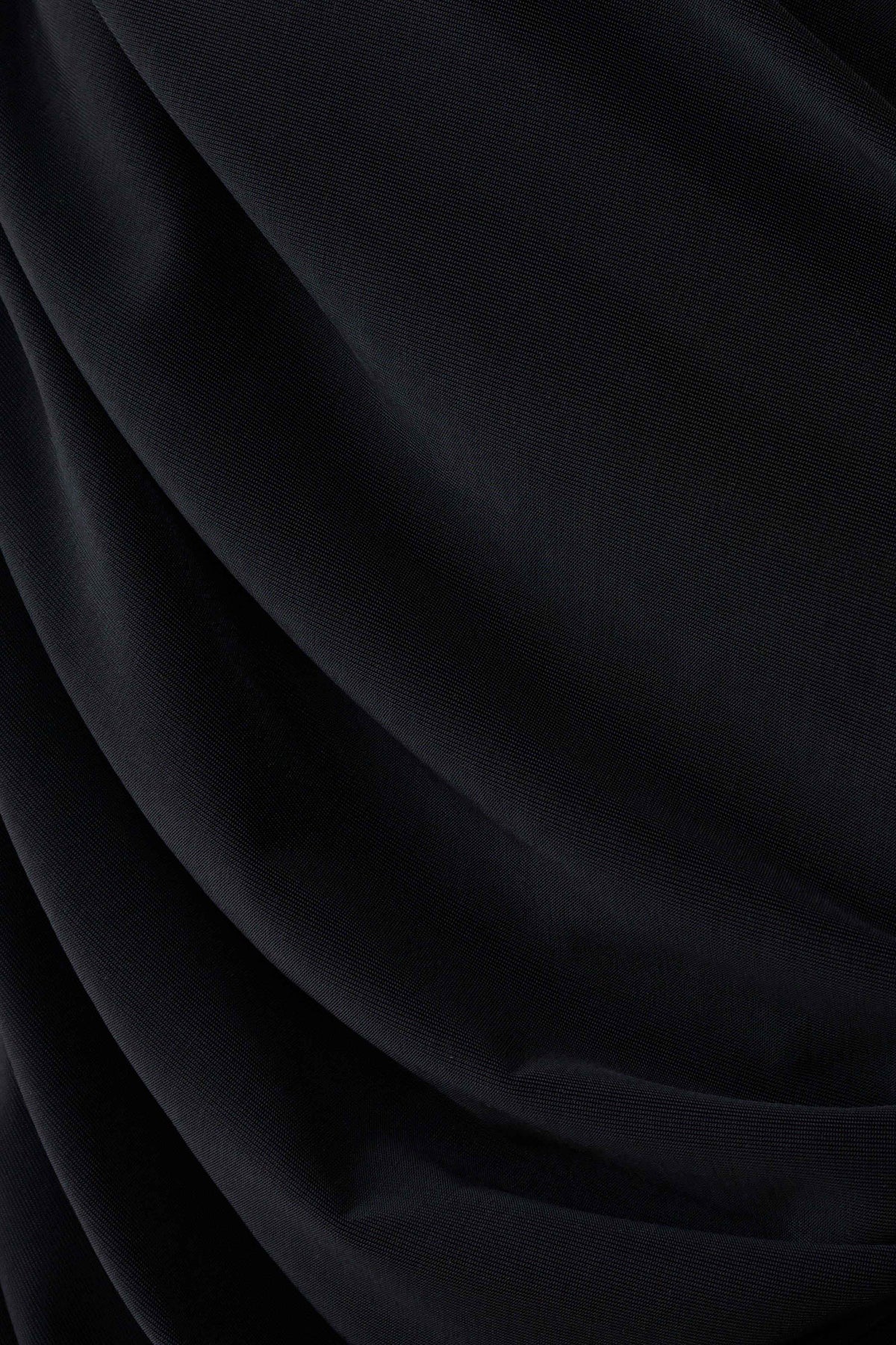 Aerin Gathered Bodice Top - Black
