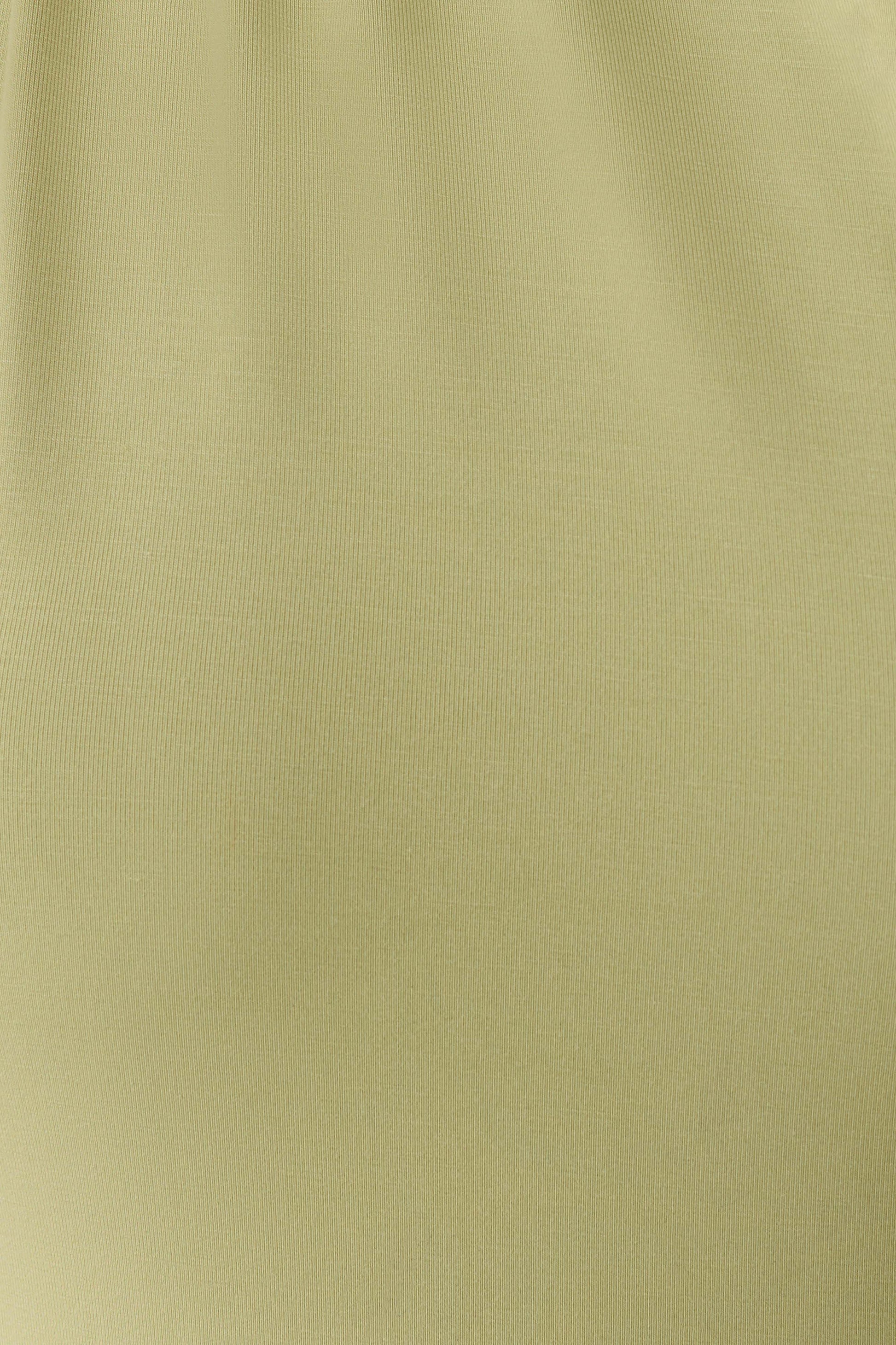 Jemma One Shoulder Tie Top - Apple Sage #7