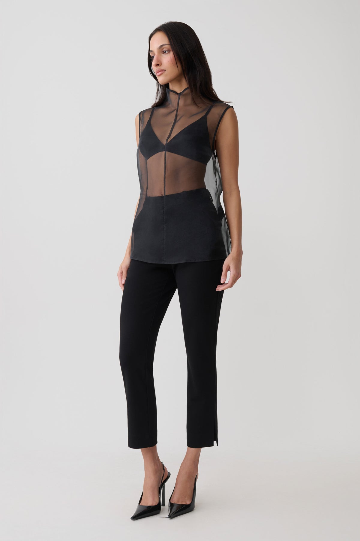 Jaimen Crepe Pants - Black #3