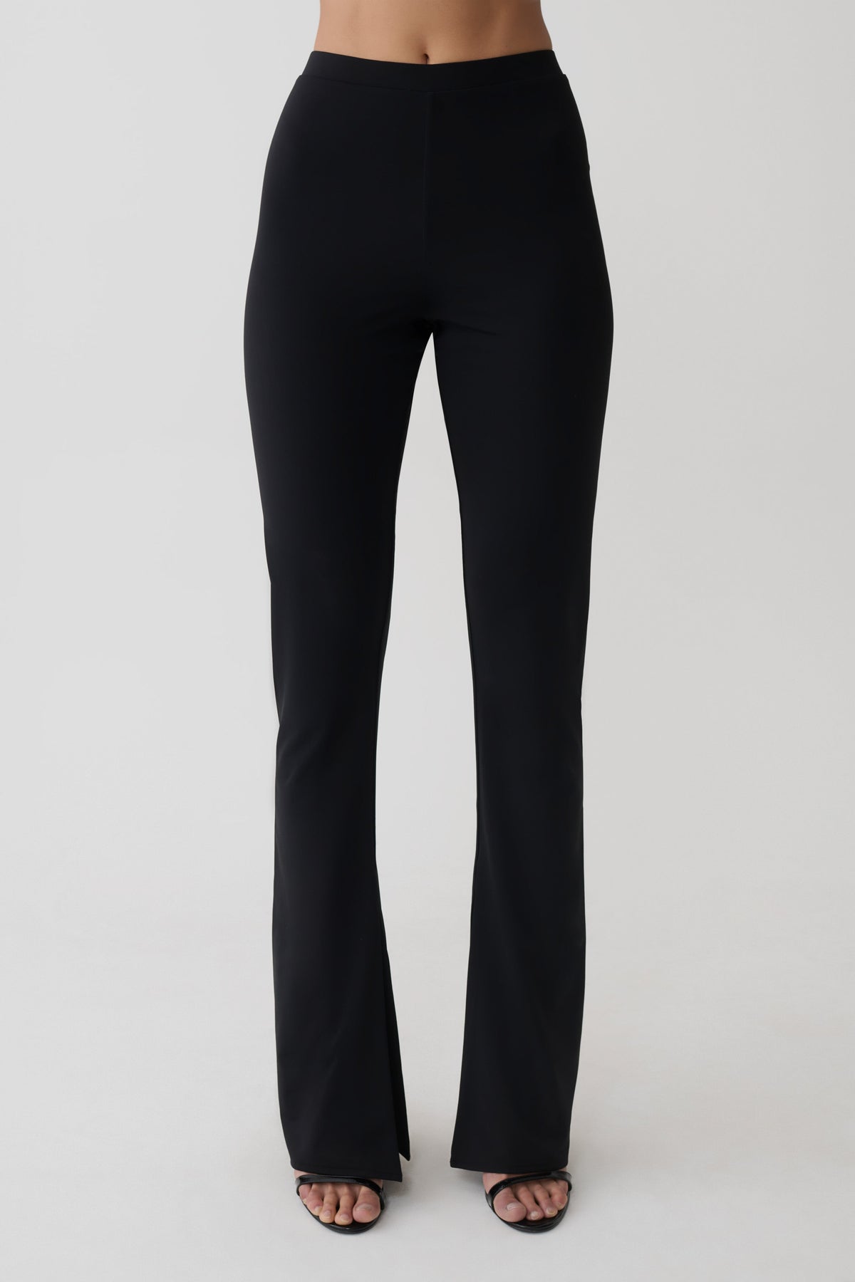 Fletcher Skinny Flare Pants - Black #9