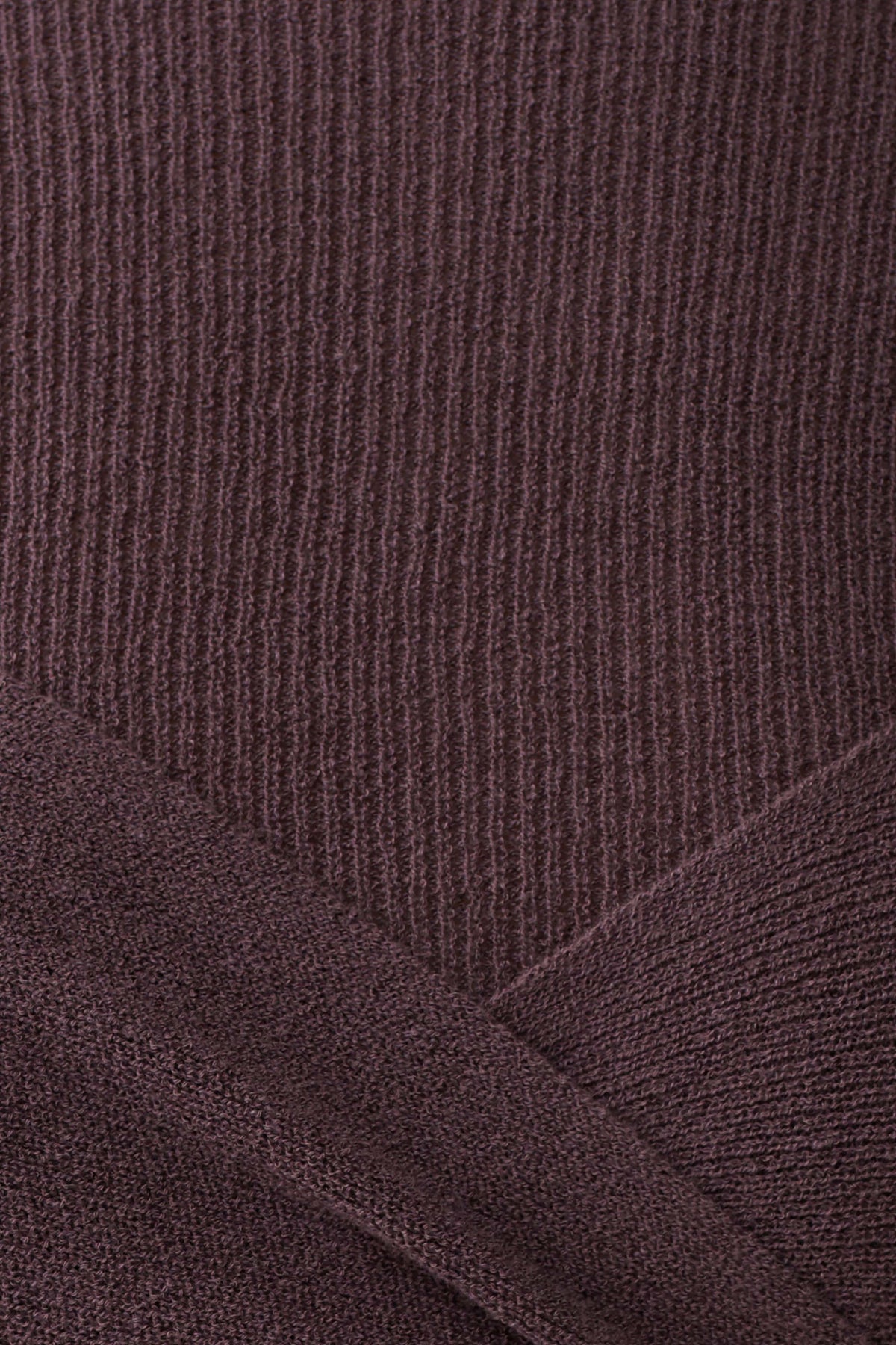 Lawson Wrap Knit Long Sleeve Top - Peppercorn