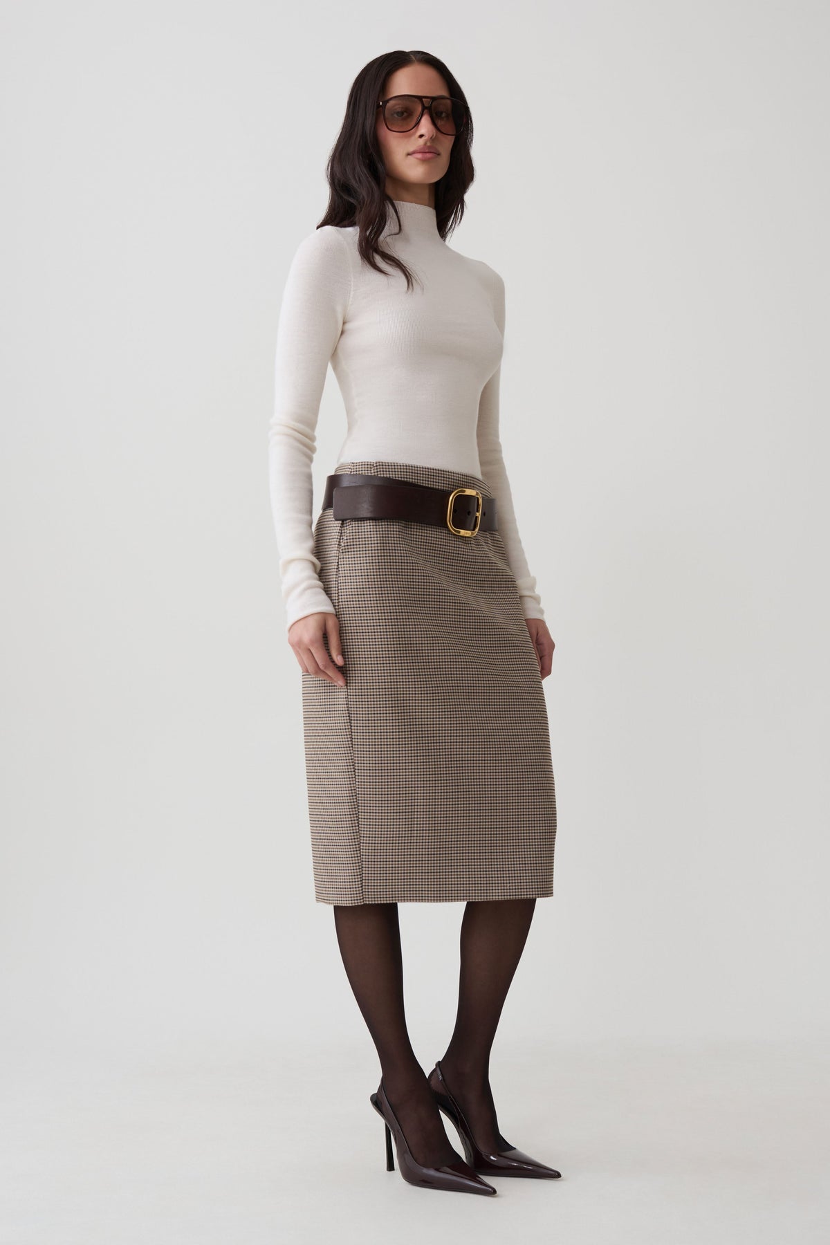 Moniqua Knit Long Sleeve Top - Ivory #4