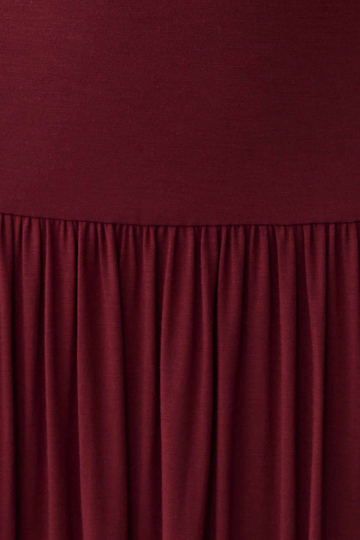 Zsela High Neck Modal Maxi Dress - Wine #6