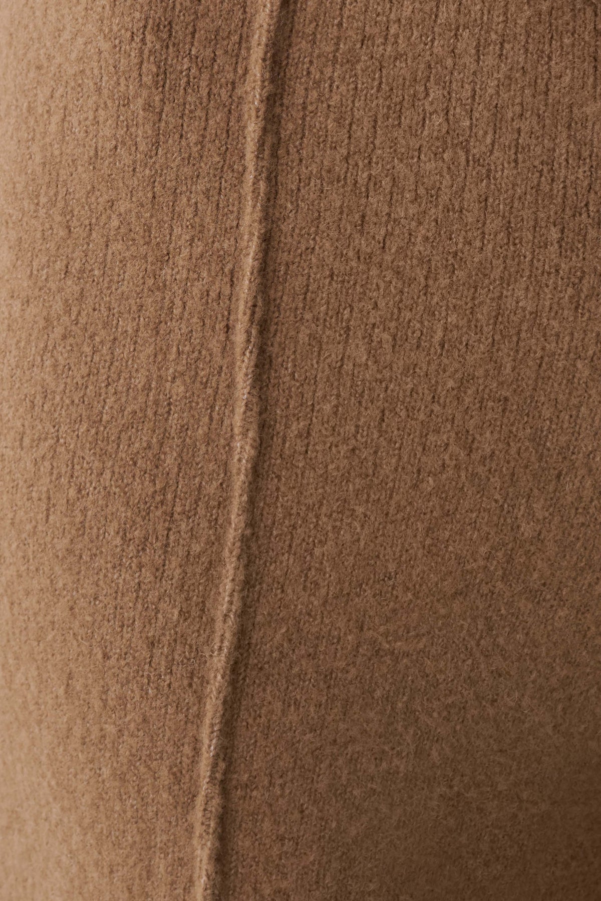 Brittany Pleat Front Knit Pants - Camel
