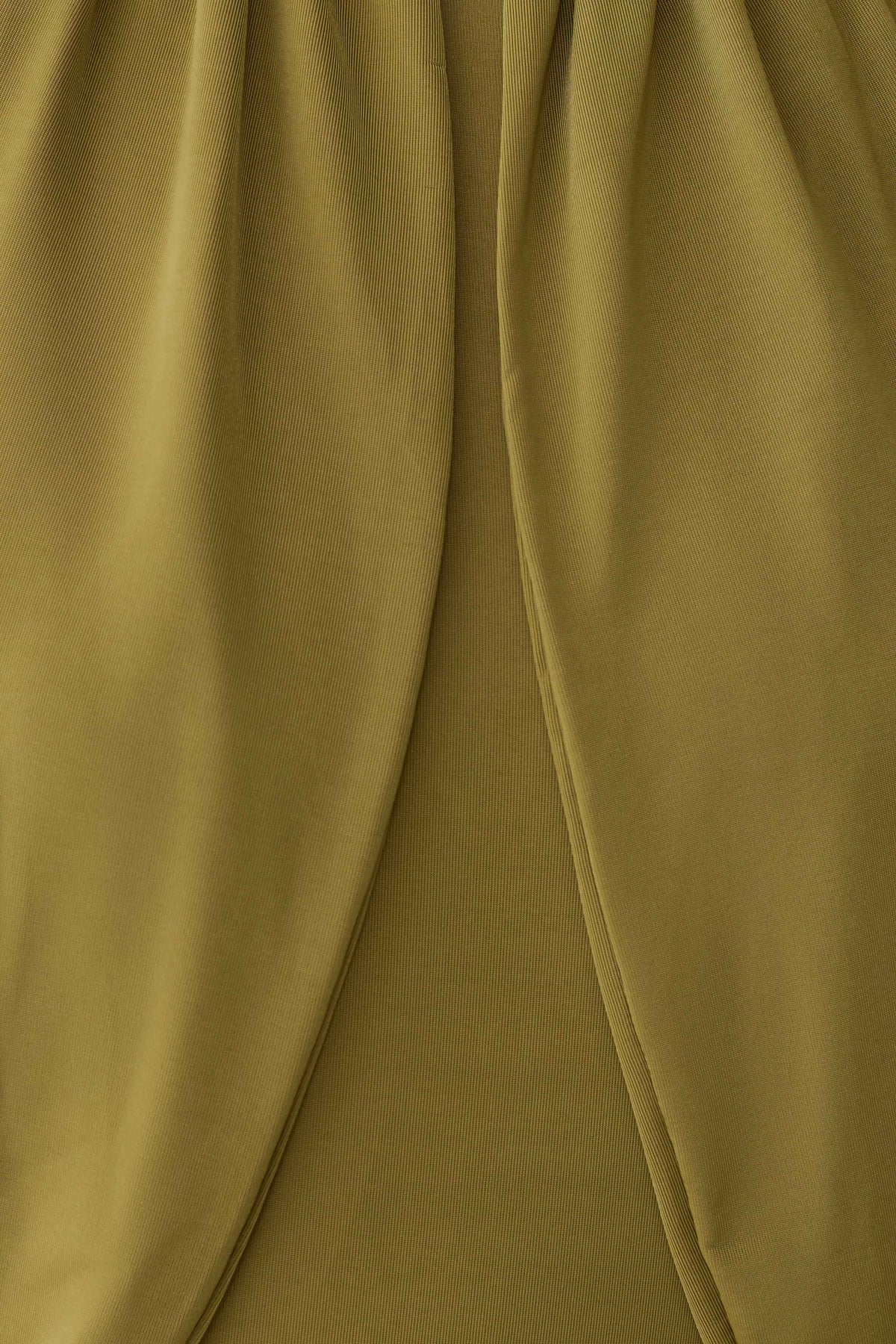 Joan Halter Neck Slinky Maxi Dress - Martini Olive