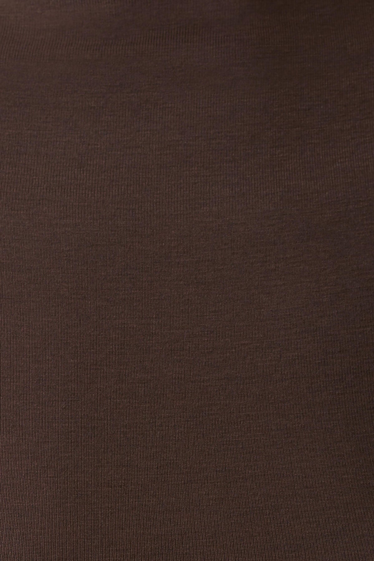 Nira Short Sleeve Ruffle Top - Dark Chocolate