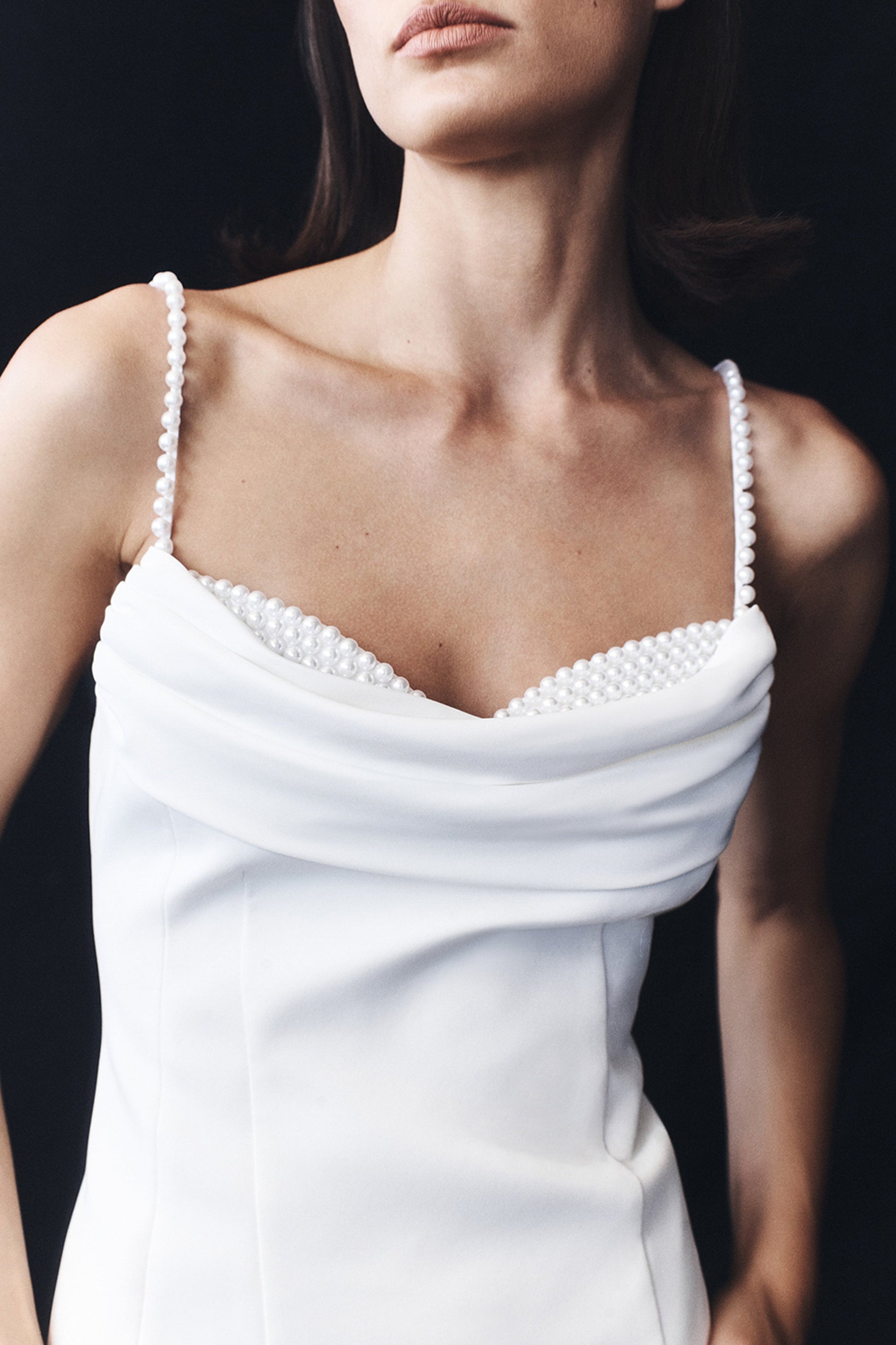 Liliane Suiting Mini Dress - Ivory #11