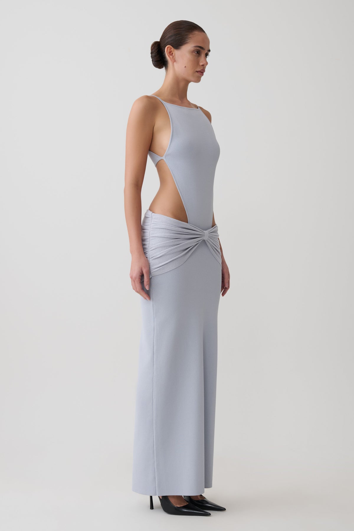 Nathaelie Sleeveless Maxi Dress - Sky Blue #5