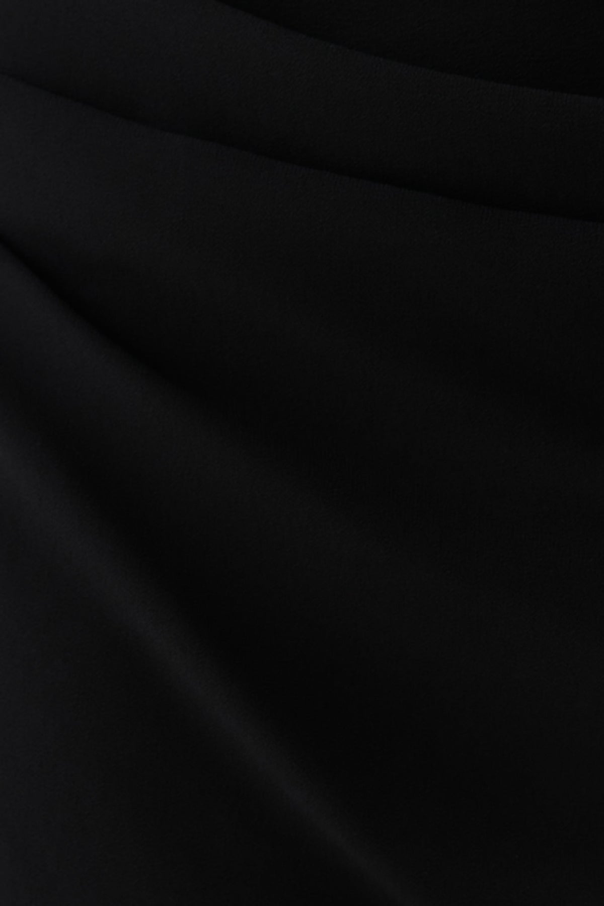 Indie Draped Chiffon Mini Skirt - Black #7