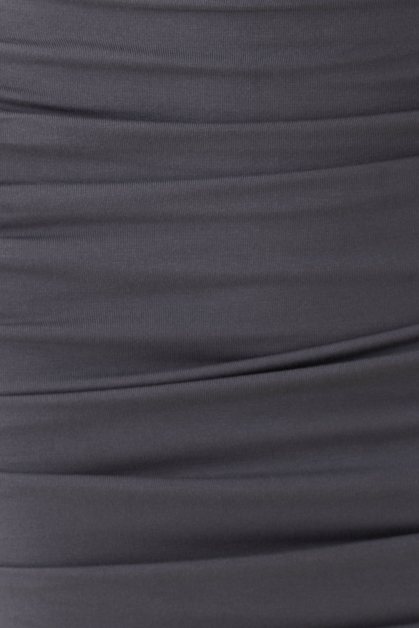 Sade Halter With Hardware Mini Dress - Pompei Grey