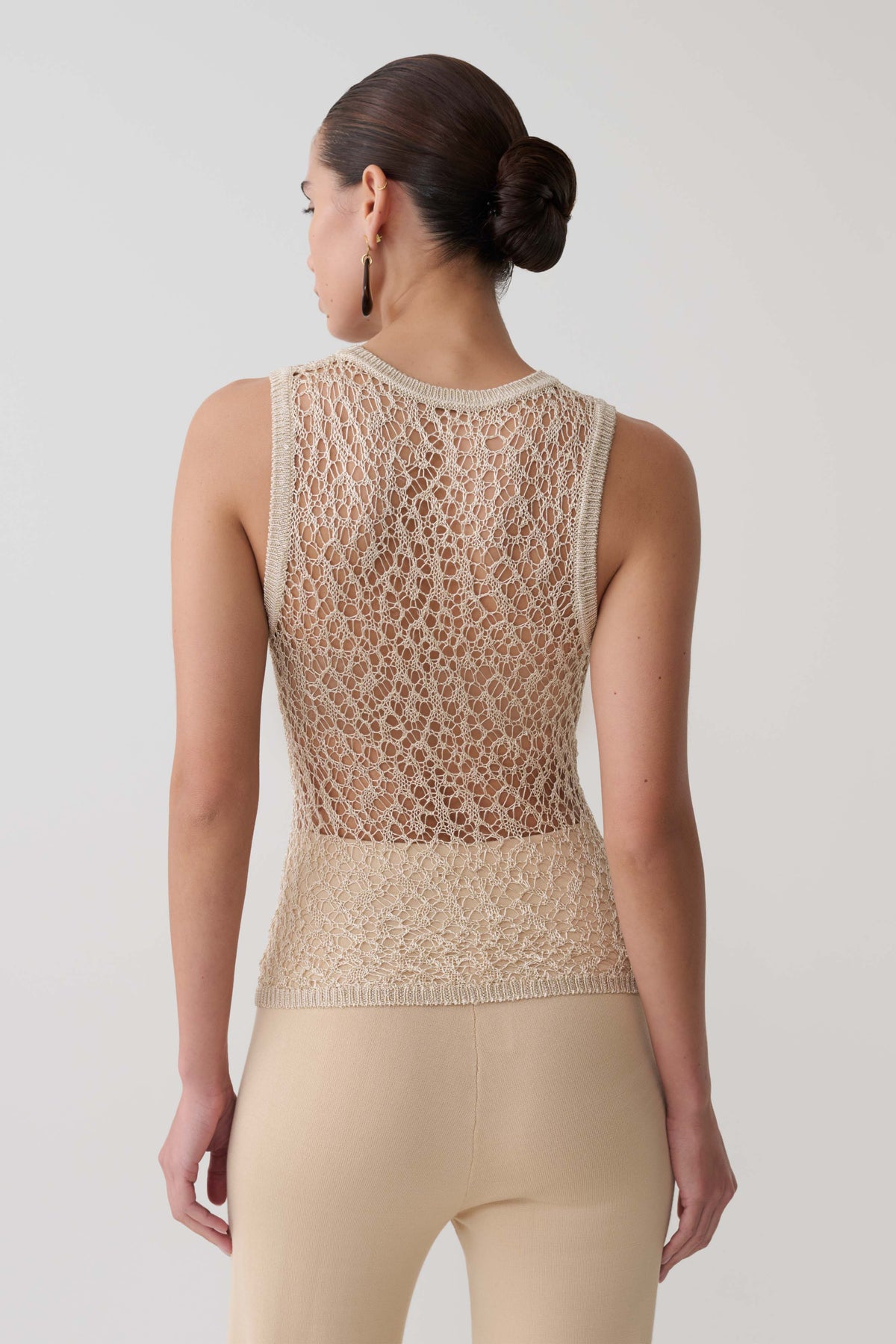 Eloise Pearl Beaded Top - Cream #2