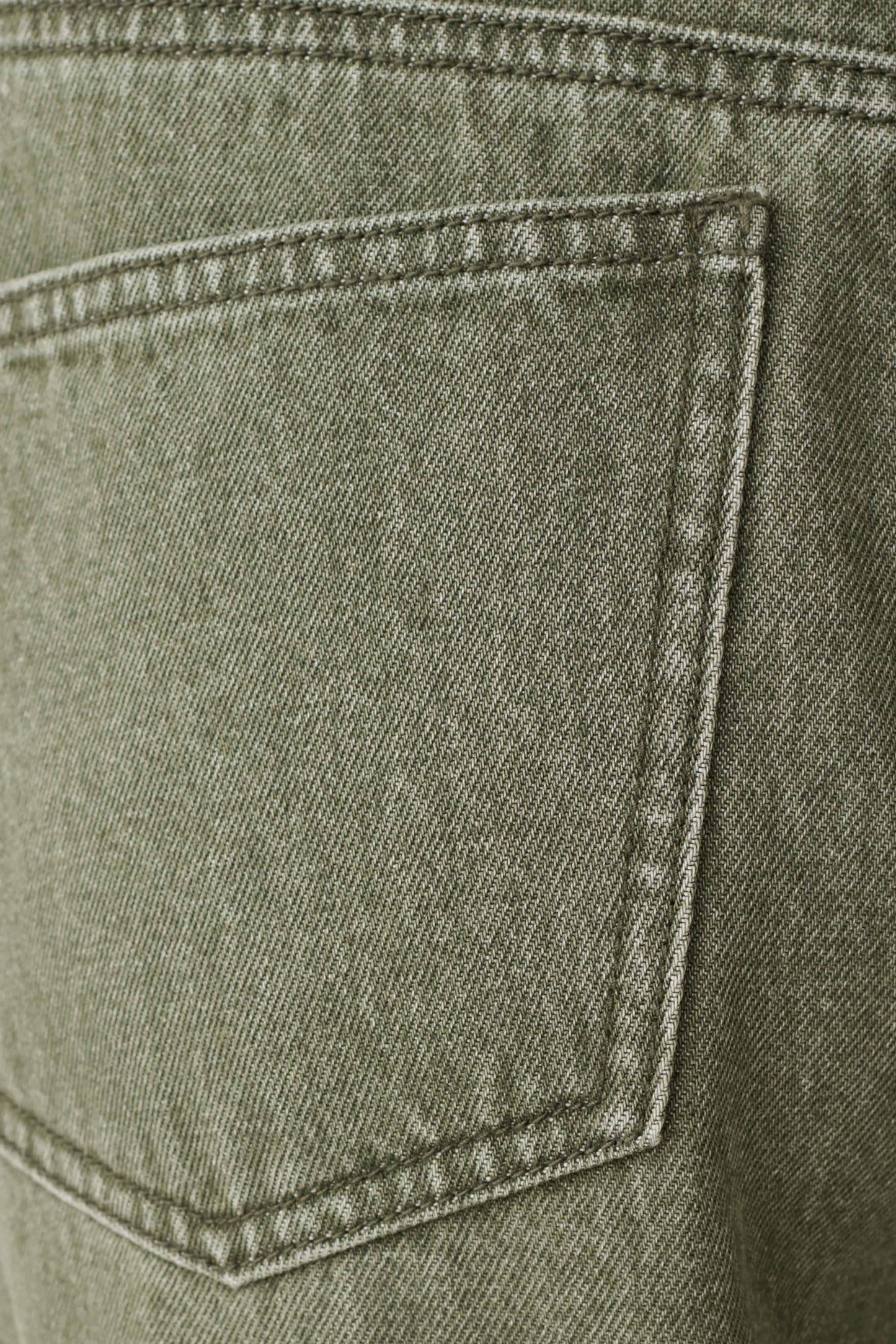 Stephanie Barrel Denim Jeans - Washed Khaki